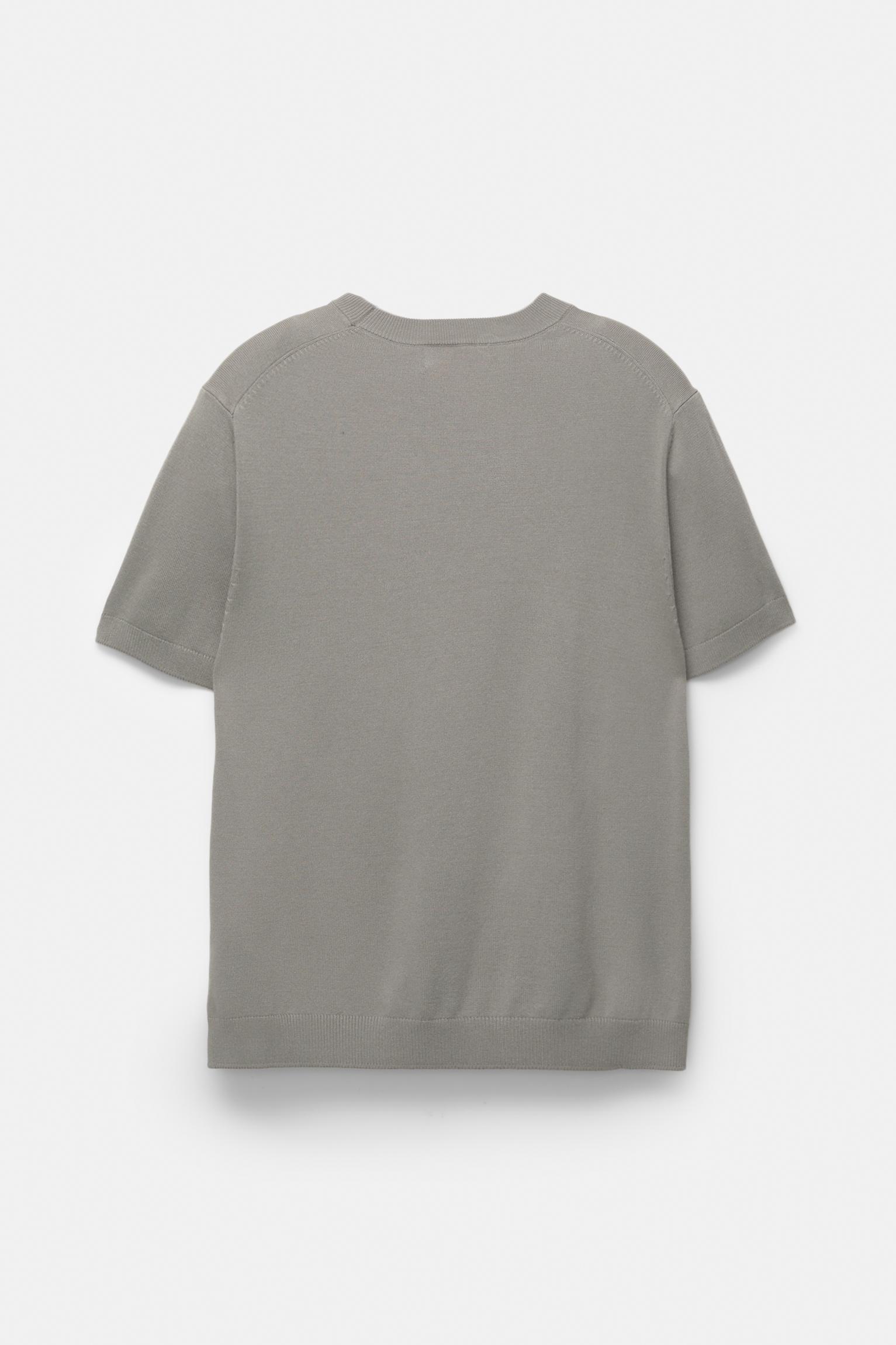 Short sleeve knit T-shirt Product Image