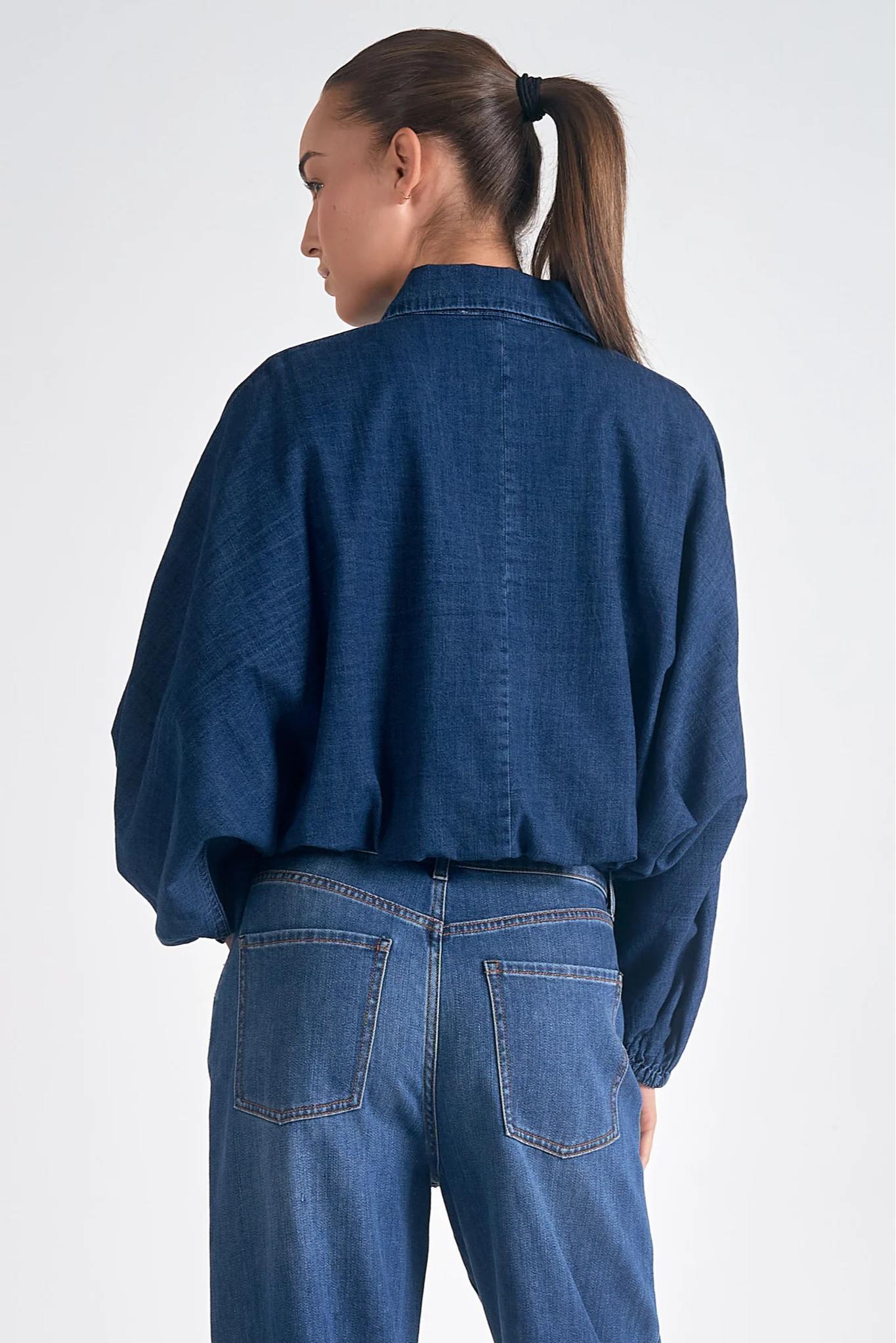 Sonesta Denim Cropped Jacket Product Image