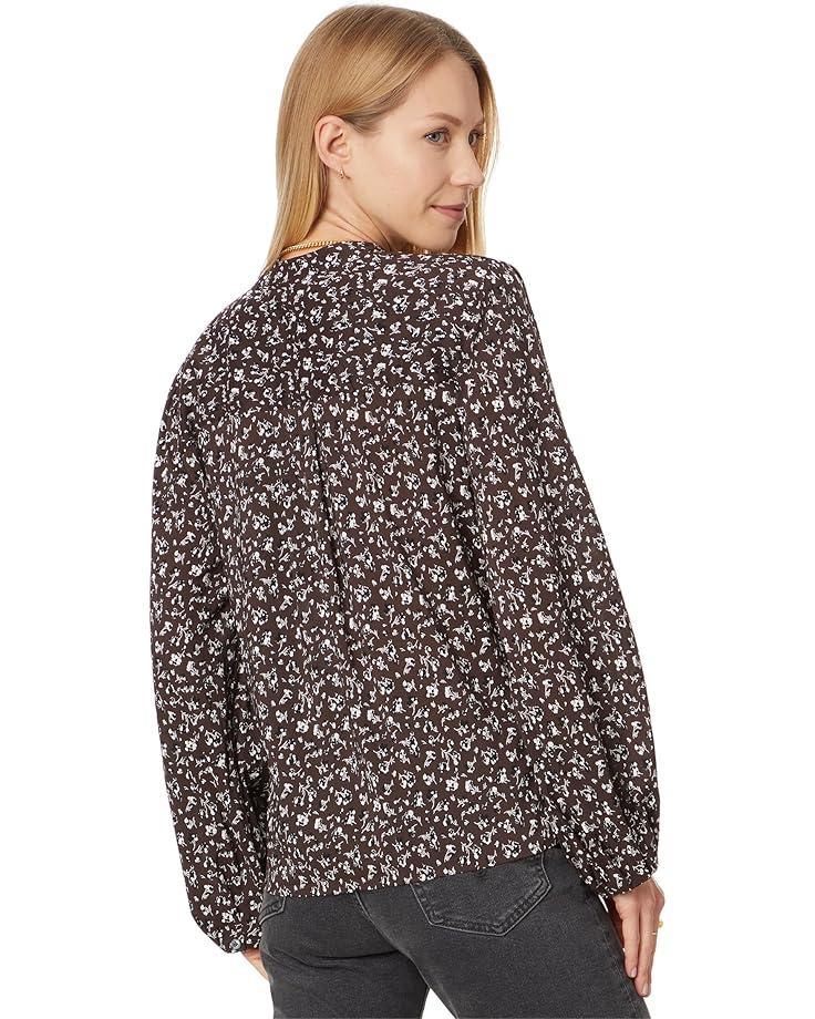 Silk Cotton Sage Wood Blouse Product Image