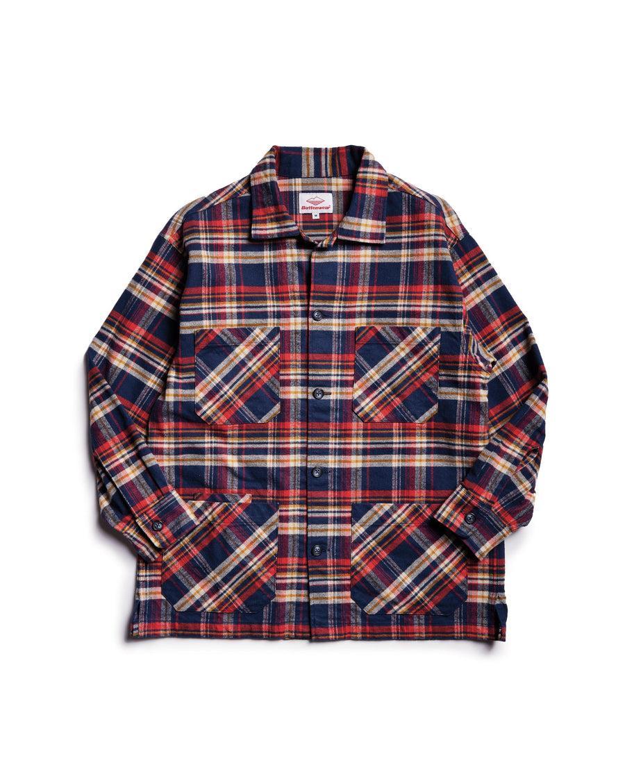 Canyon Shirt Jacket / Blue Plaid Product Image