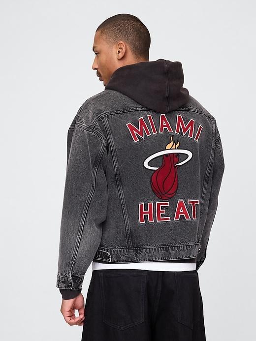 NBA Boston Celtics Icon Denim Jacket Product Image