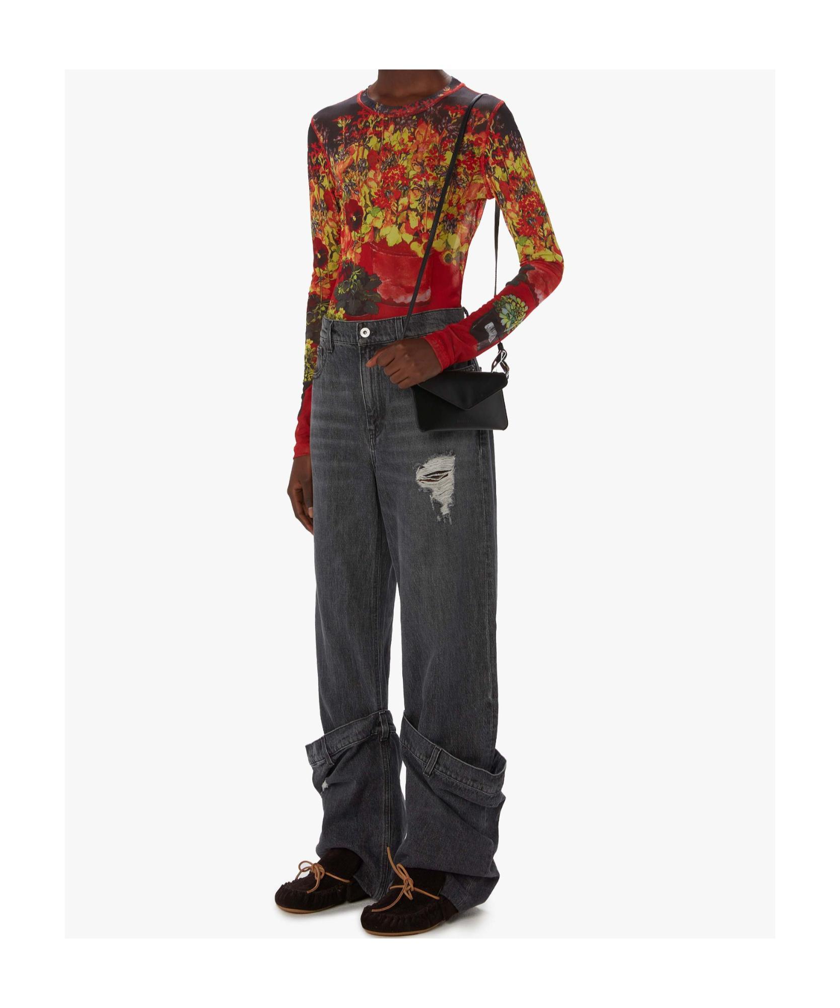 JW ANDERSON J.w. Anderson Underpinning T-shirt In Red Product Image
