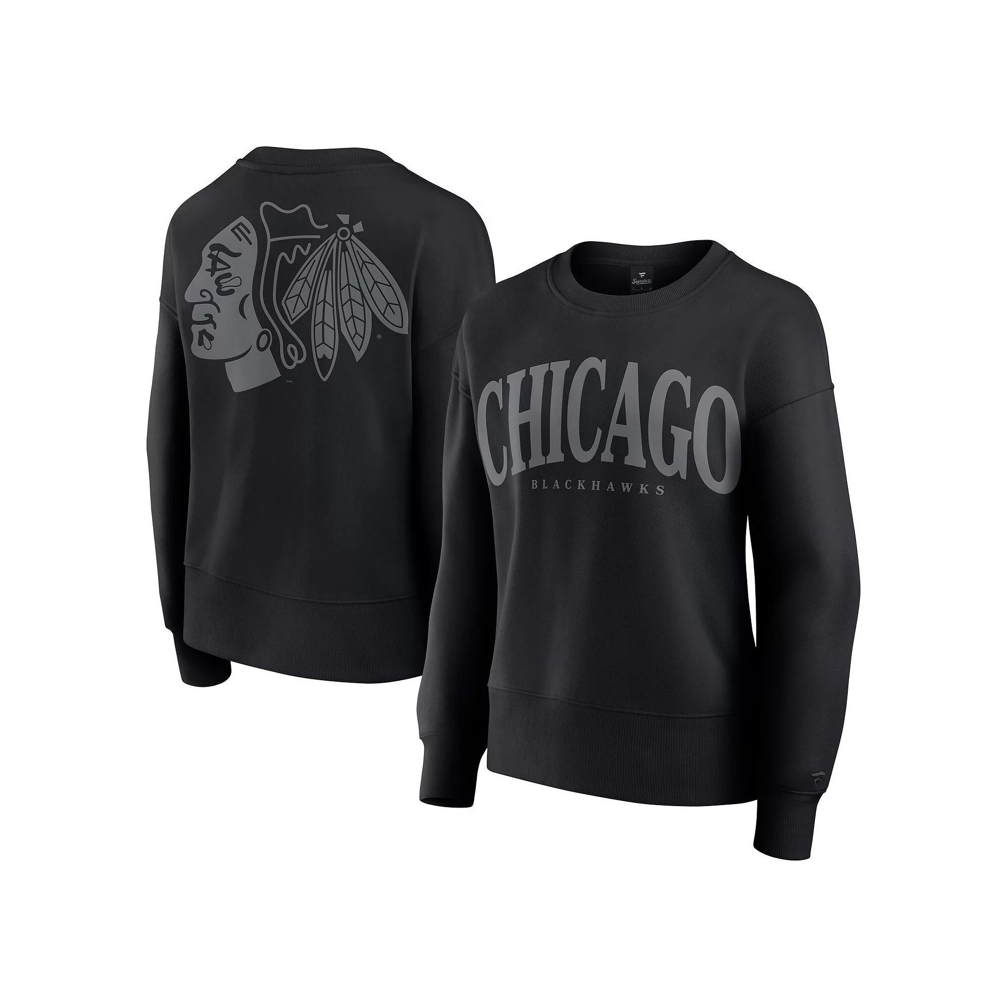 Women's Fanatics  Navy Dallas Cowboys Elements Pullover Sweatshirt, Size: Large, Blue Product Image