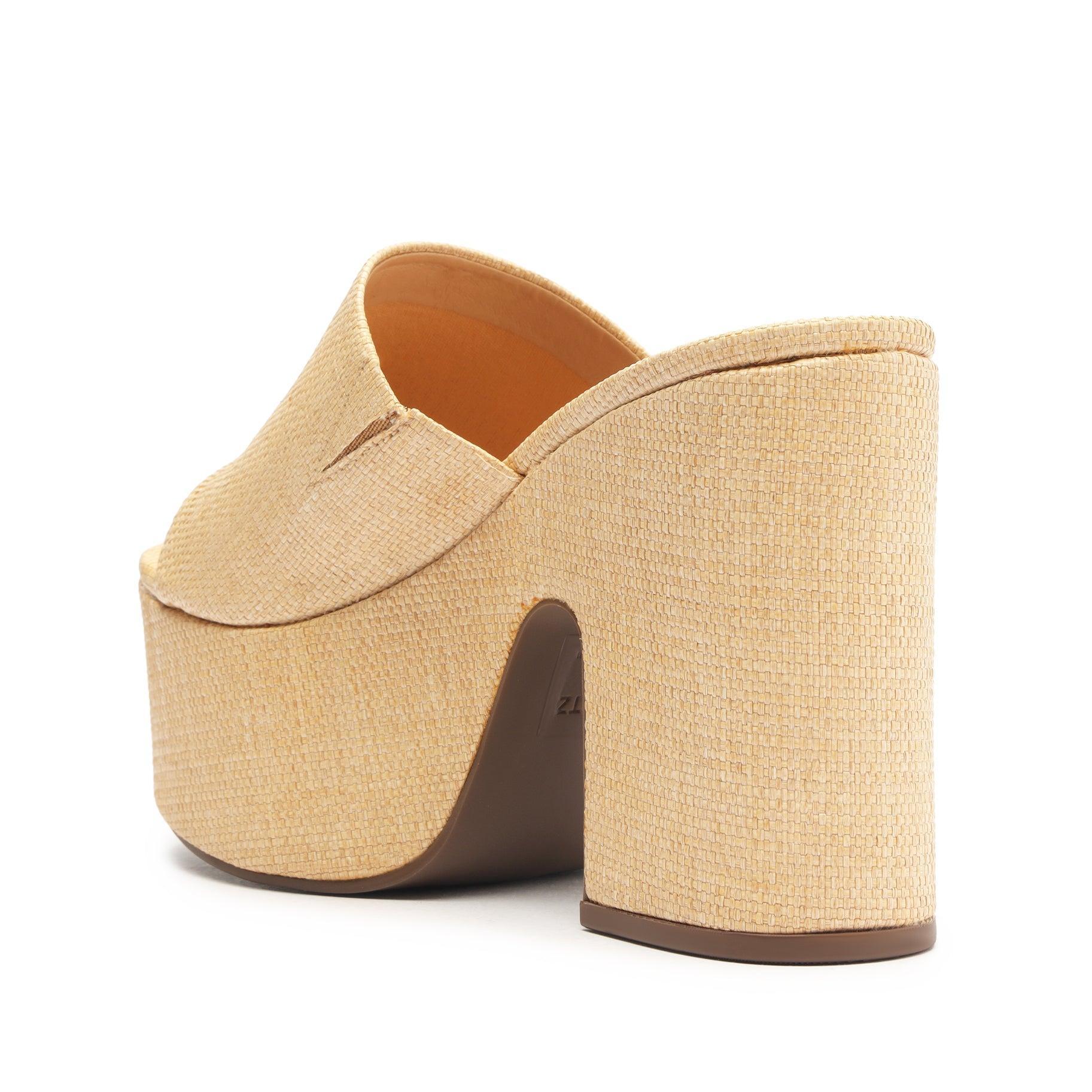 Dalle Cutout Straw Sandal Product Image