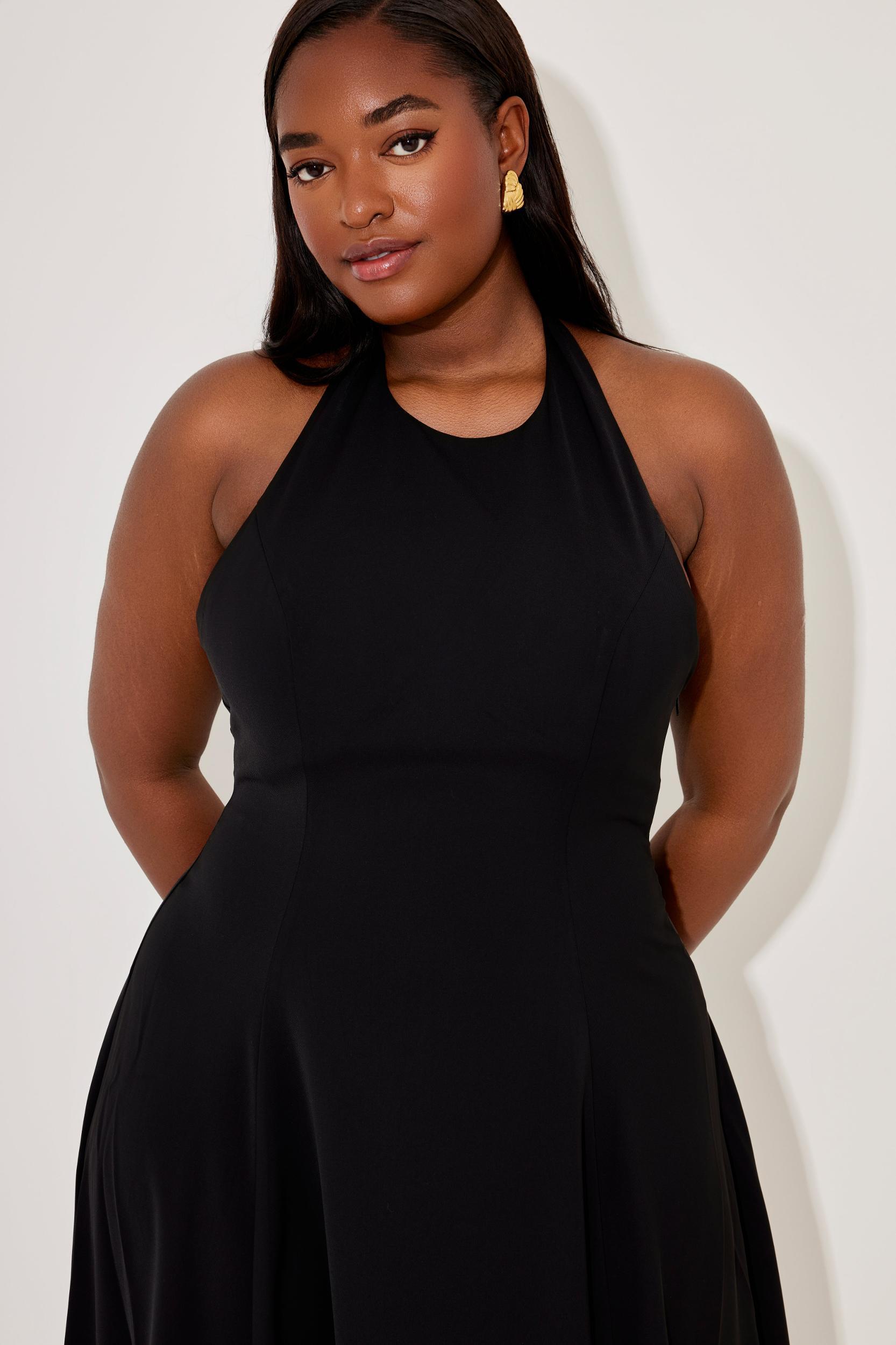 The Ultimate Muse Low Back Slip Dress Product Image