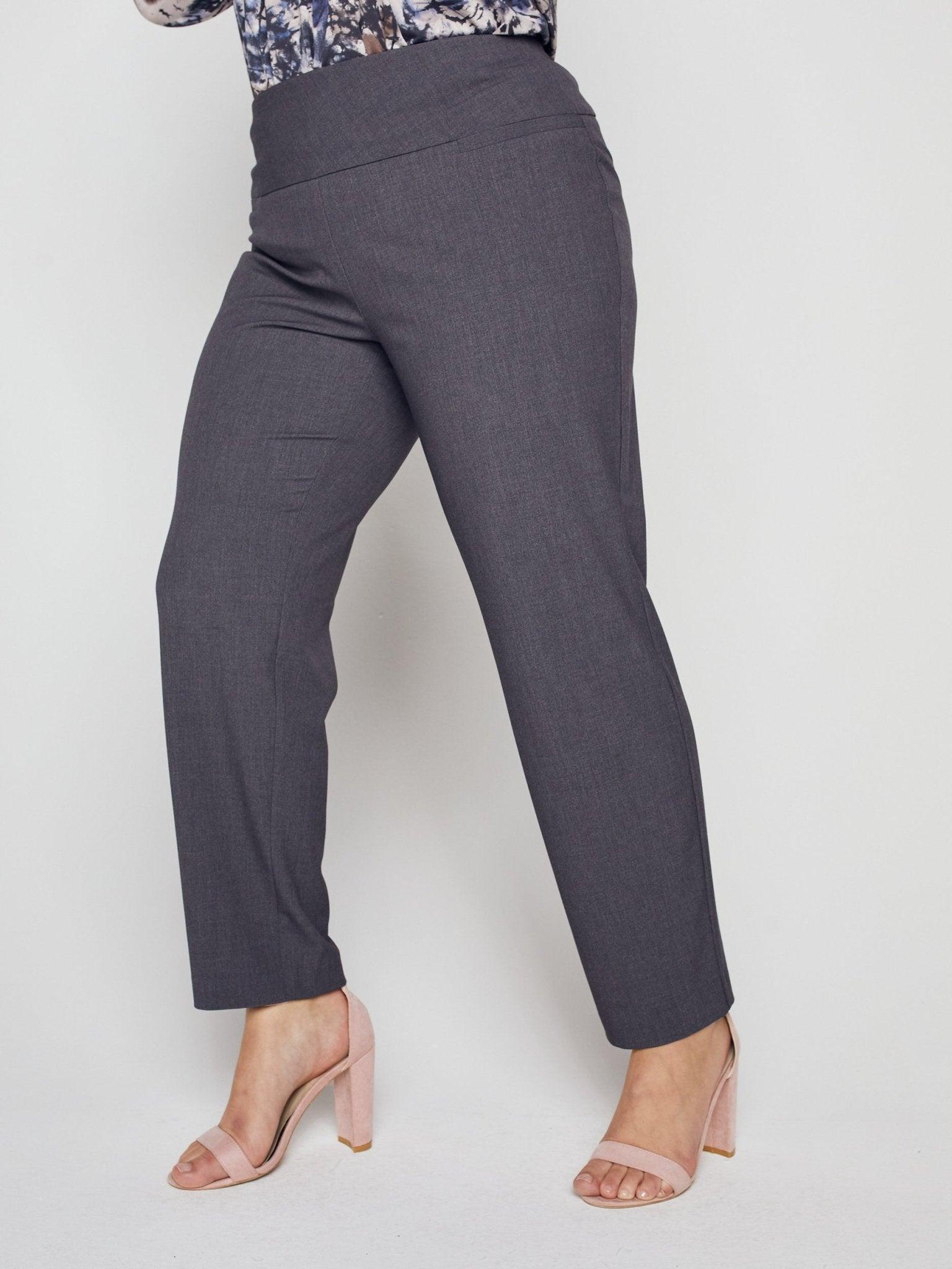 Roz & Ali Secret Agent Pants with Slim Leg & Wide Waistband - Plus Product Image