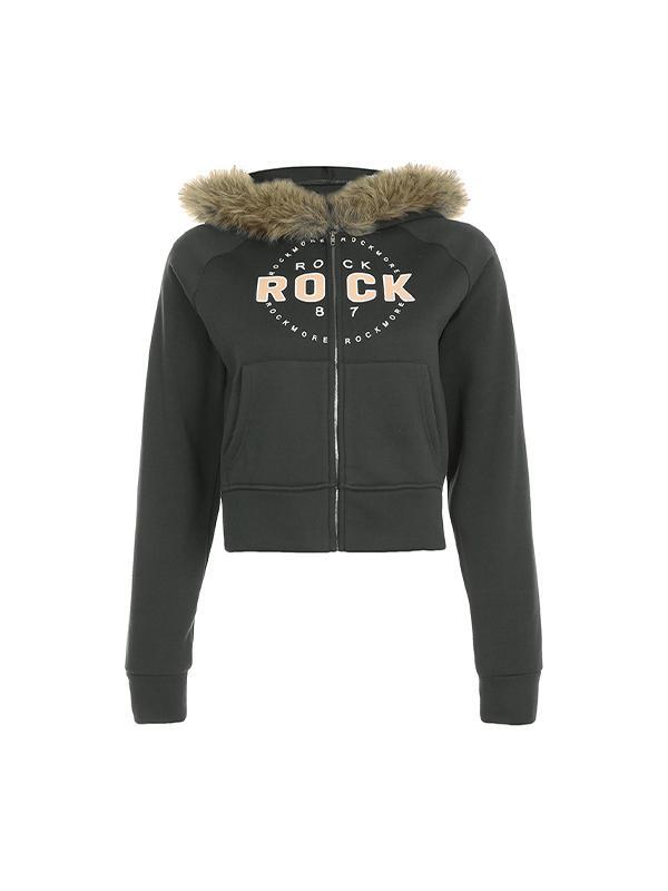 Casual Digital Print Jacket Product Image