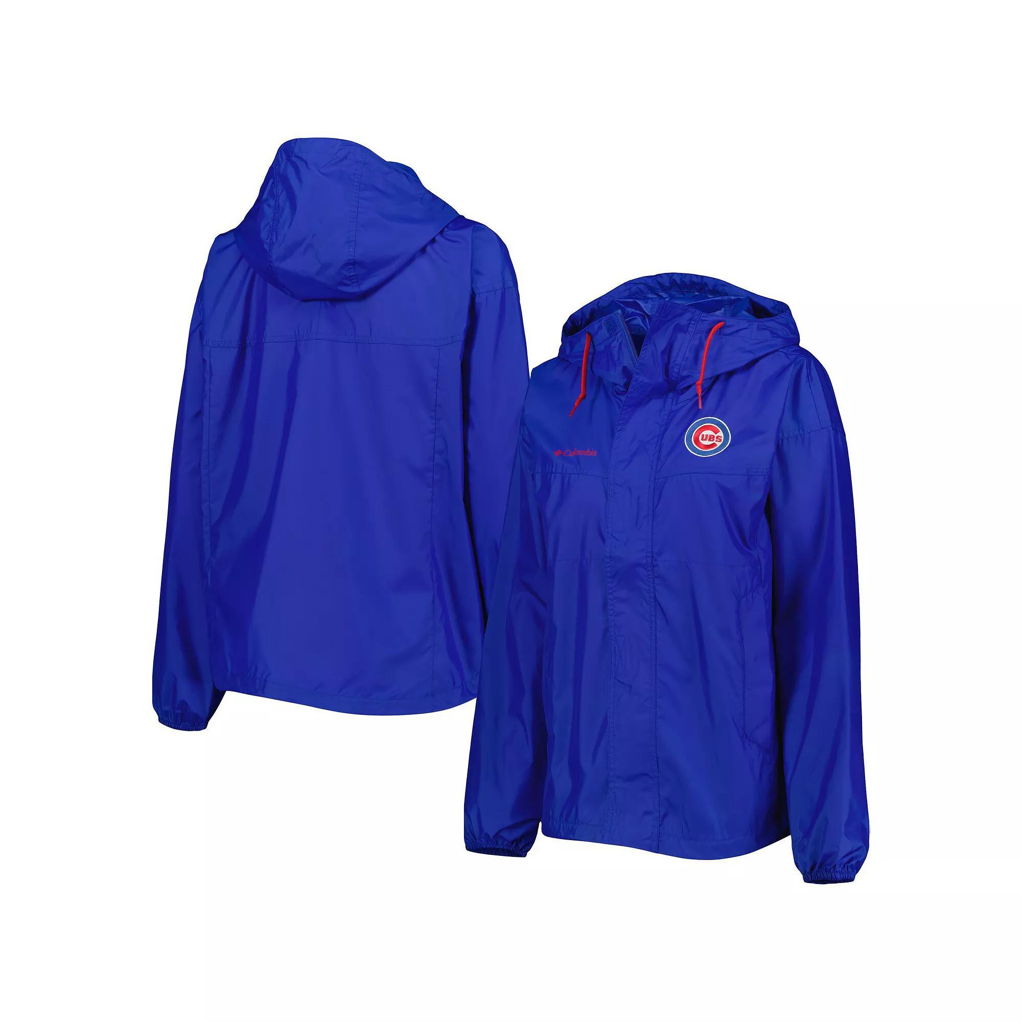 Womens Columbia Royal Chicago Cubs Flash Challenger Windbreaker Jacket Product Image