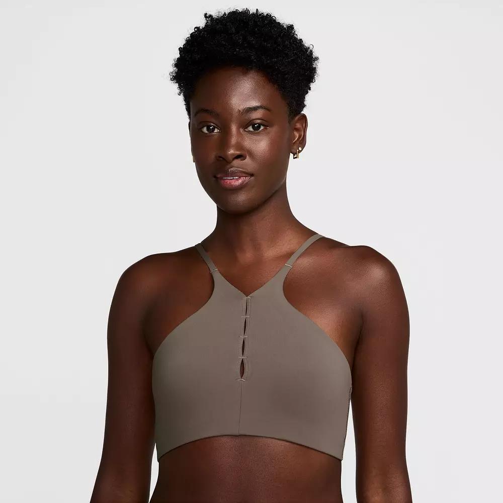 Nike Women's One Keyhole Light-Support Padded High-Neck Sports Bra Product Image