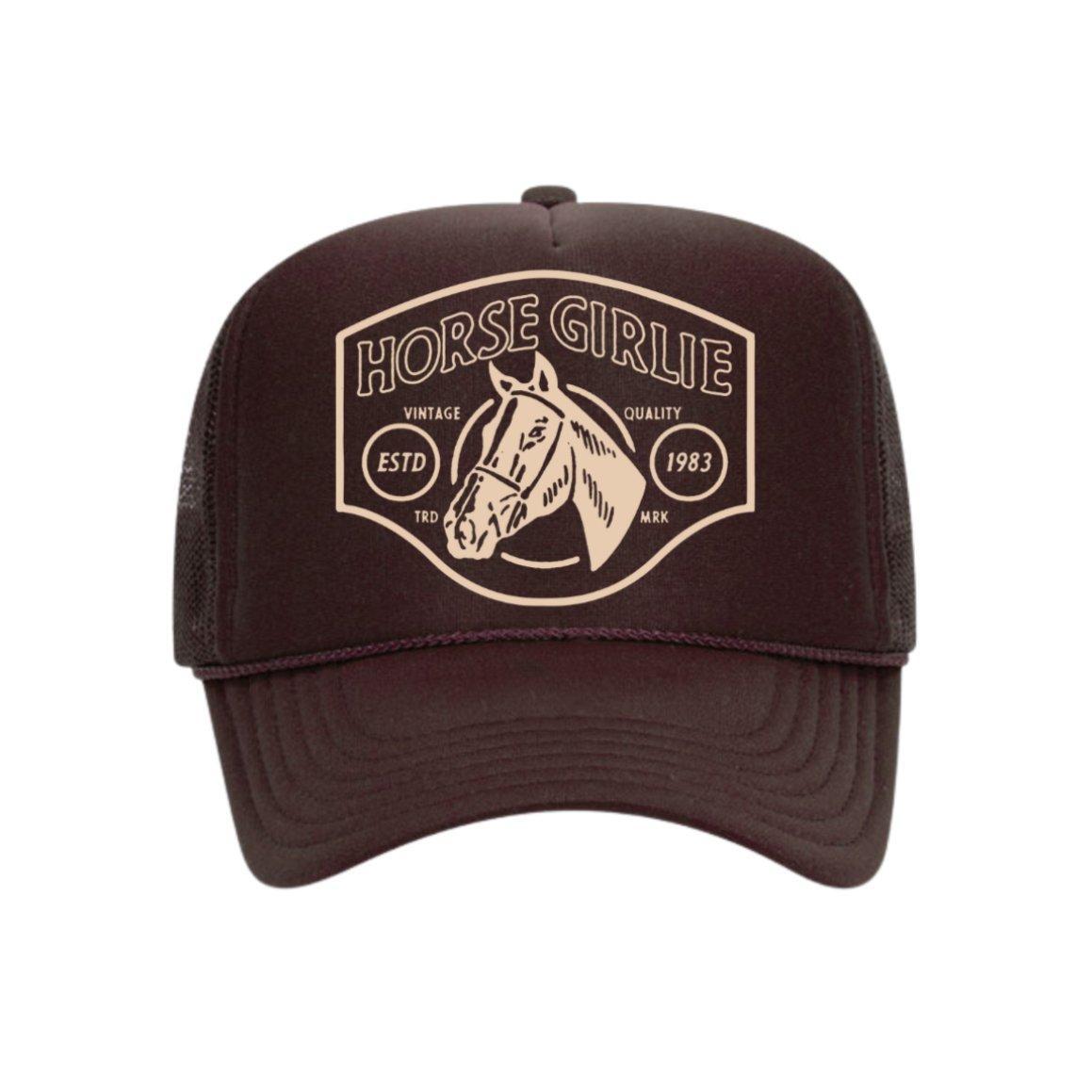 Horse Girlie Trucker Hat Product Image