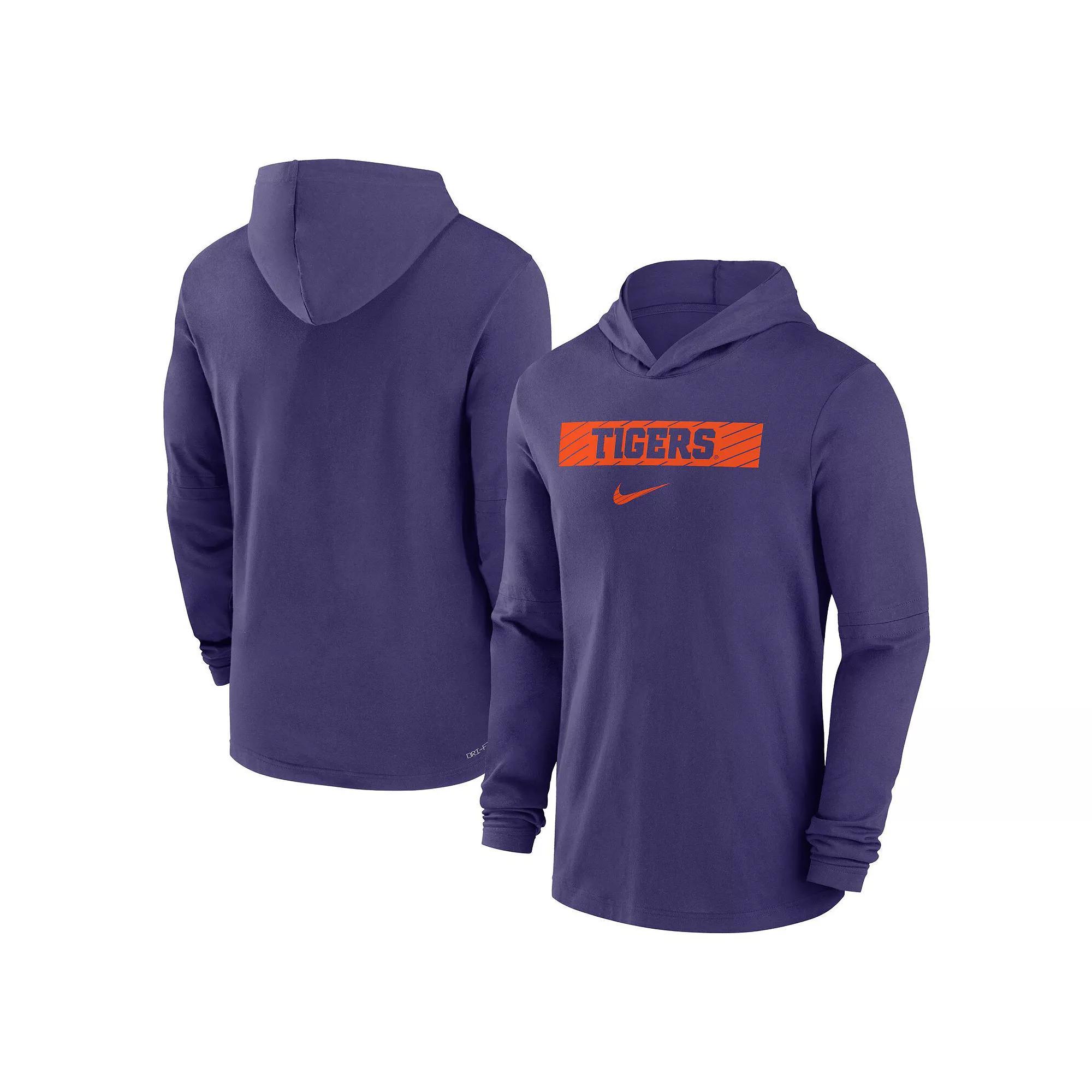 Men's Nike Navy Arizona Wildcats 2024 Sideline Hoodie Performance Long Sleeve T-Shirt, Size: 2XL, Blue Product Image