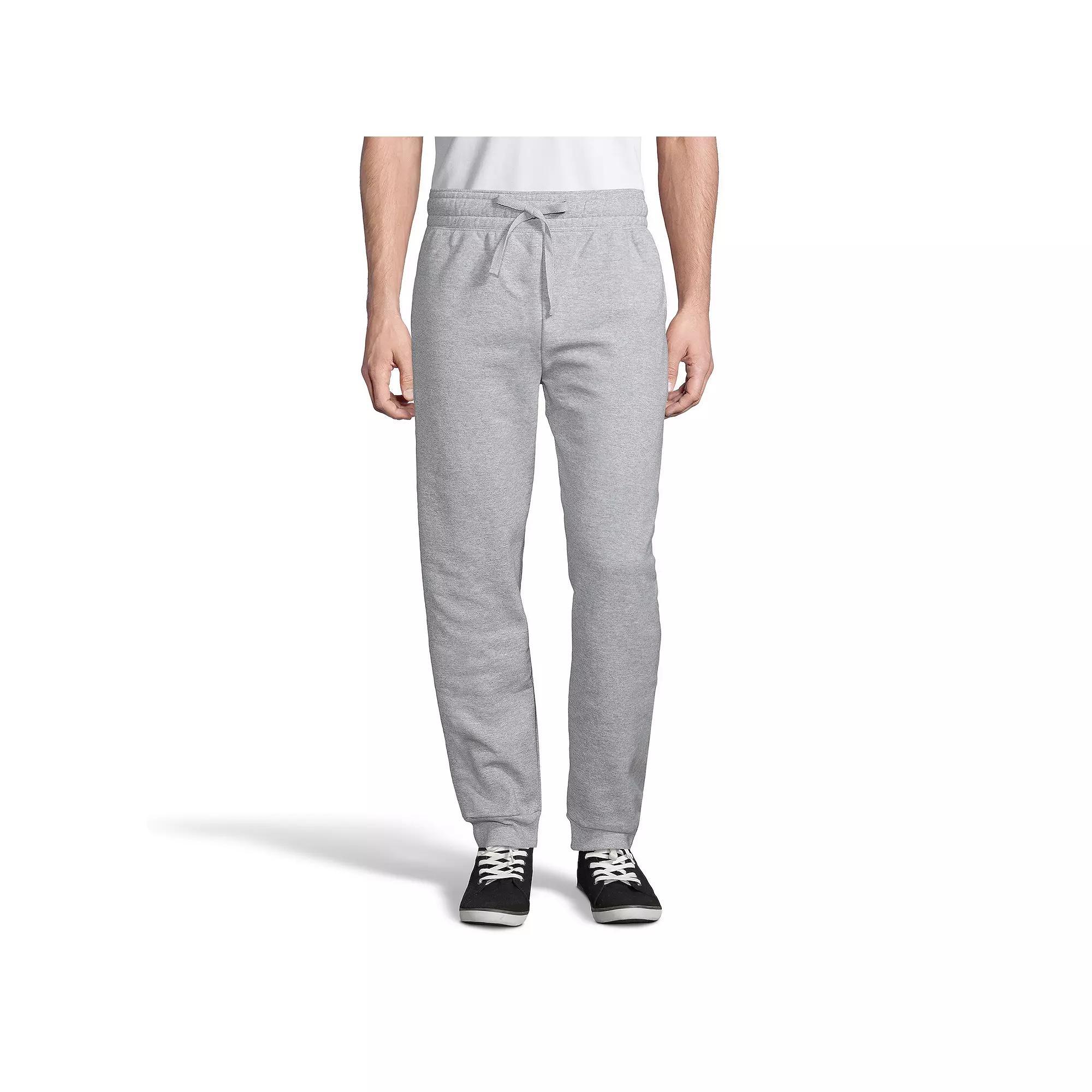 Men's Hanes® EcoSmart Sweatpant, Size: Large, Light Silver Product Image