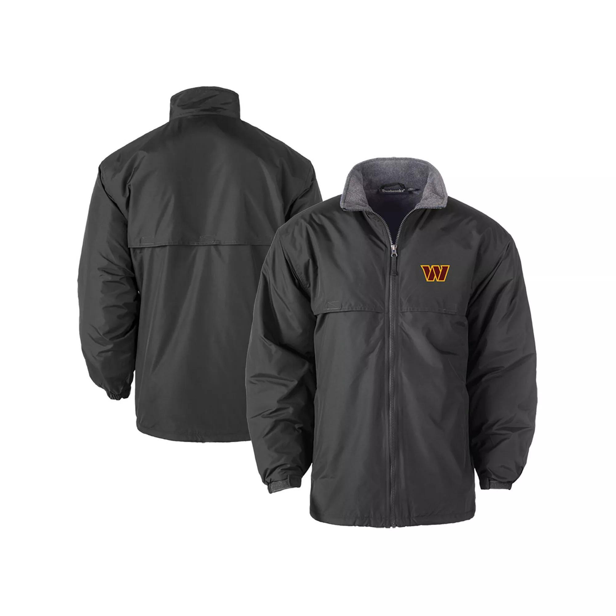 Mens Dunbrooke Black Washington Commanders Triumph Fleece Full-Zip Jacket Product Image