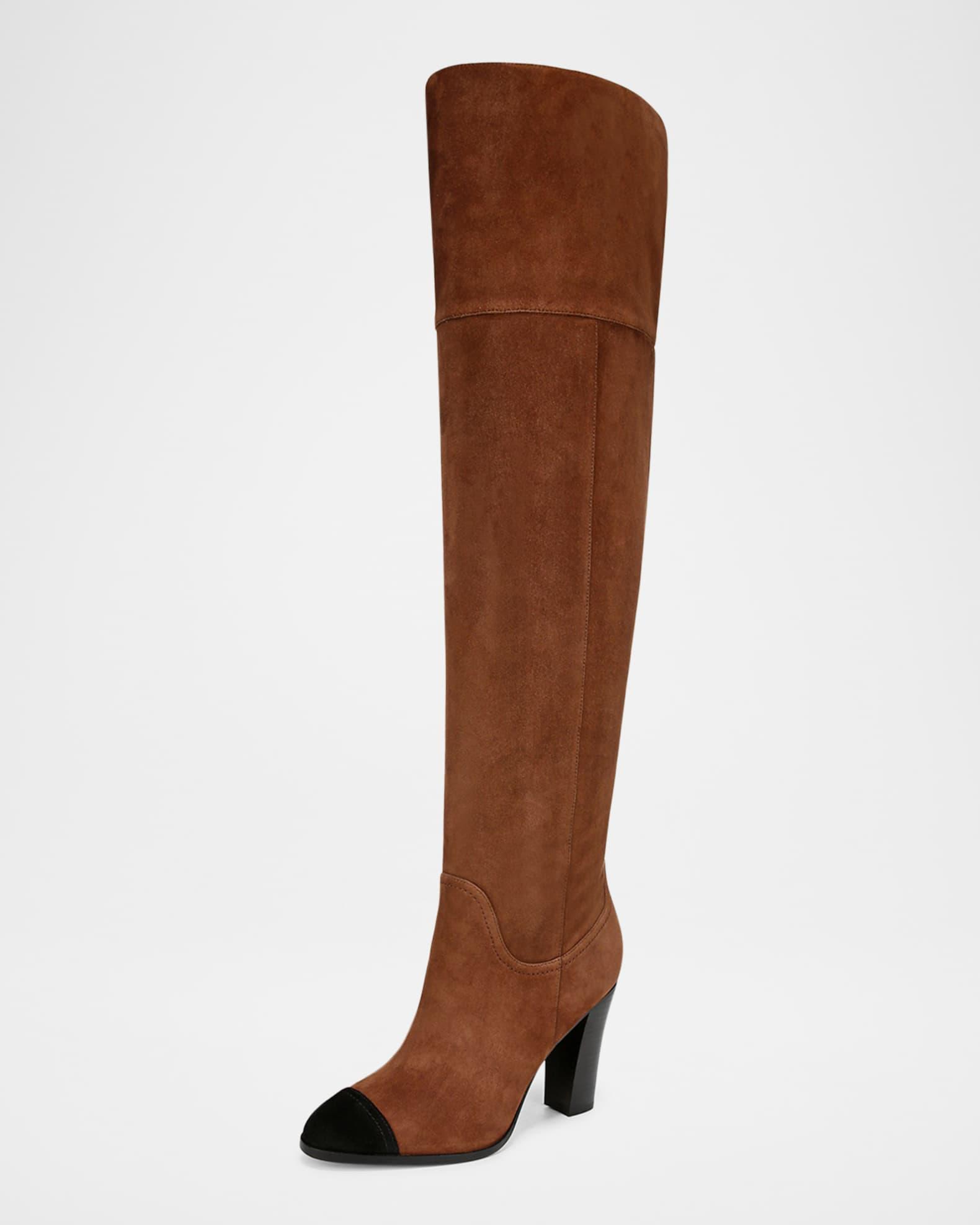 Conrad Suede Over-The-Knee Boots Product Image