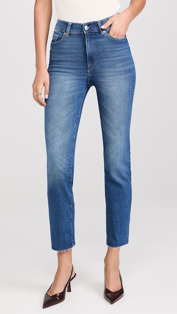DL1961 Halle Straight Instasculpt High Rise Jeans | Shopbop Product Image