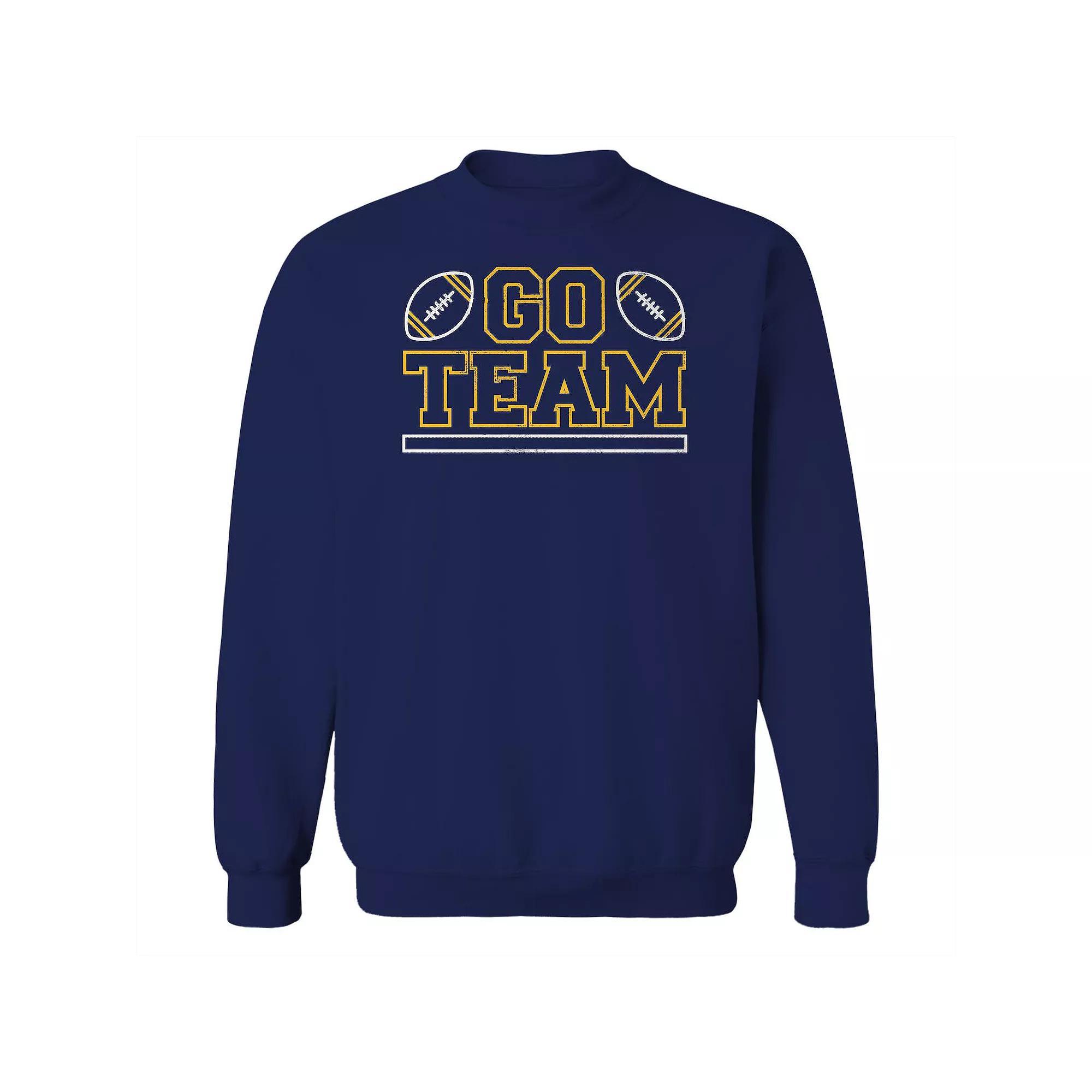 Men's Pink Bronco Sweatshirt, Size: XL, Black Product Image