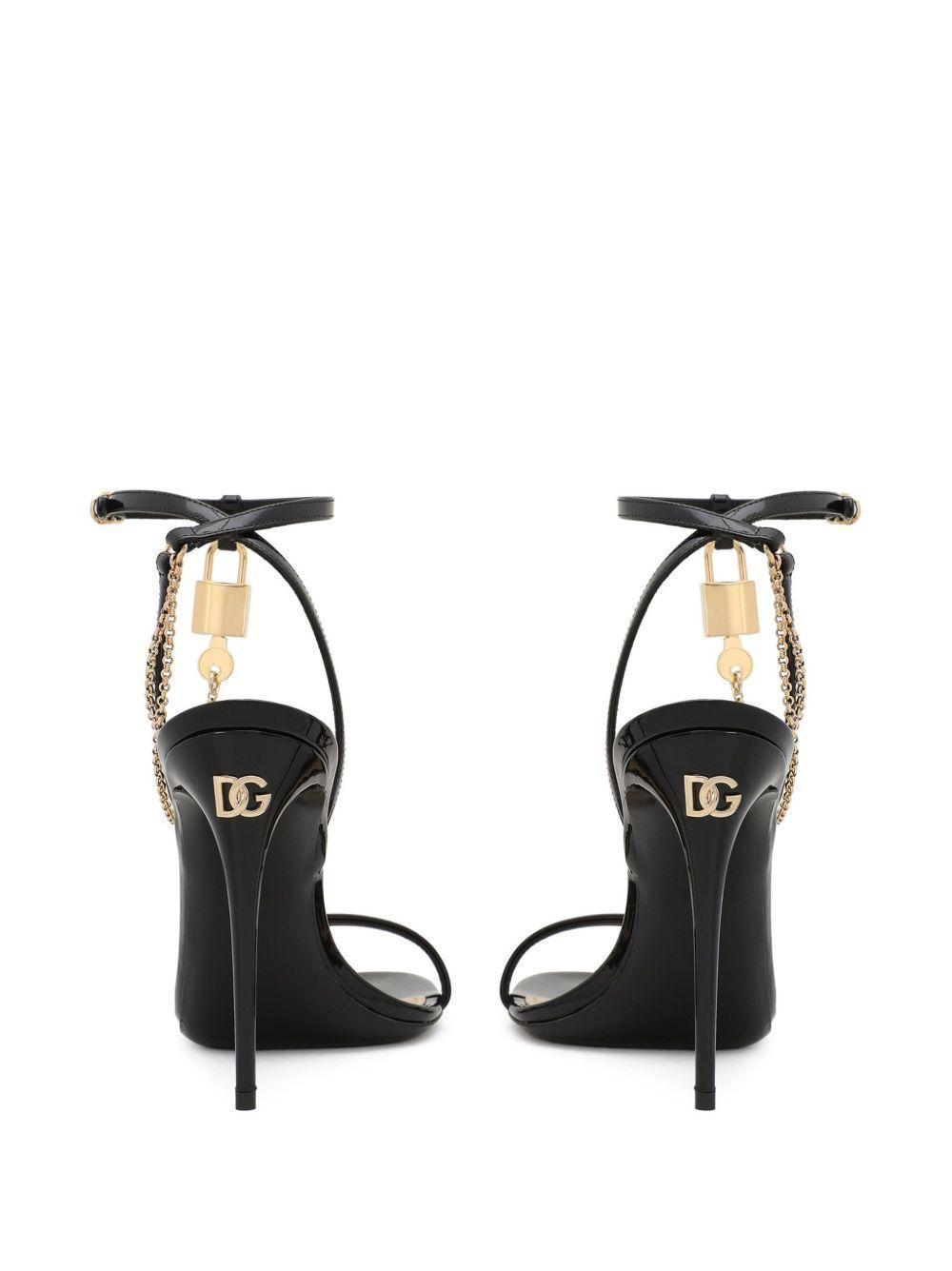 105mm Keira chain-link sandals Product Image