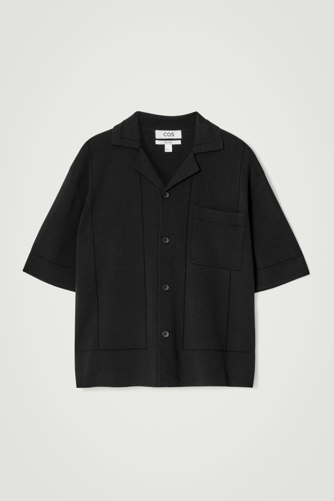 POINTELLE-KNIT COTTON SHIRT Product Image