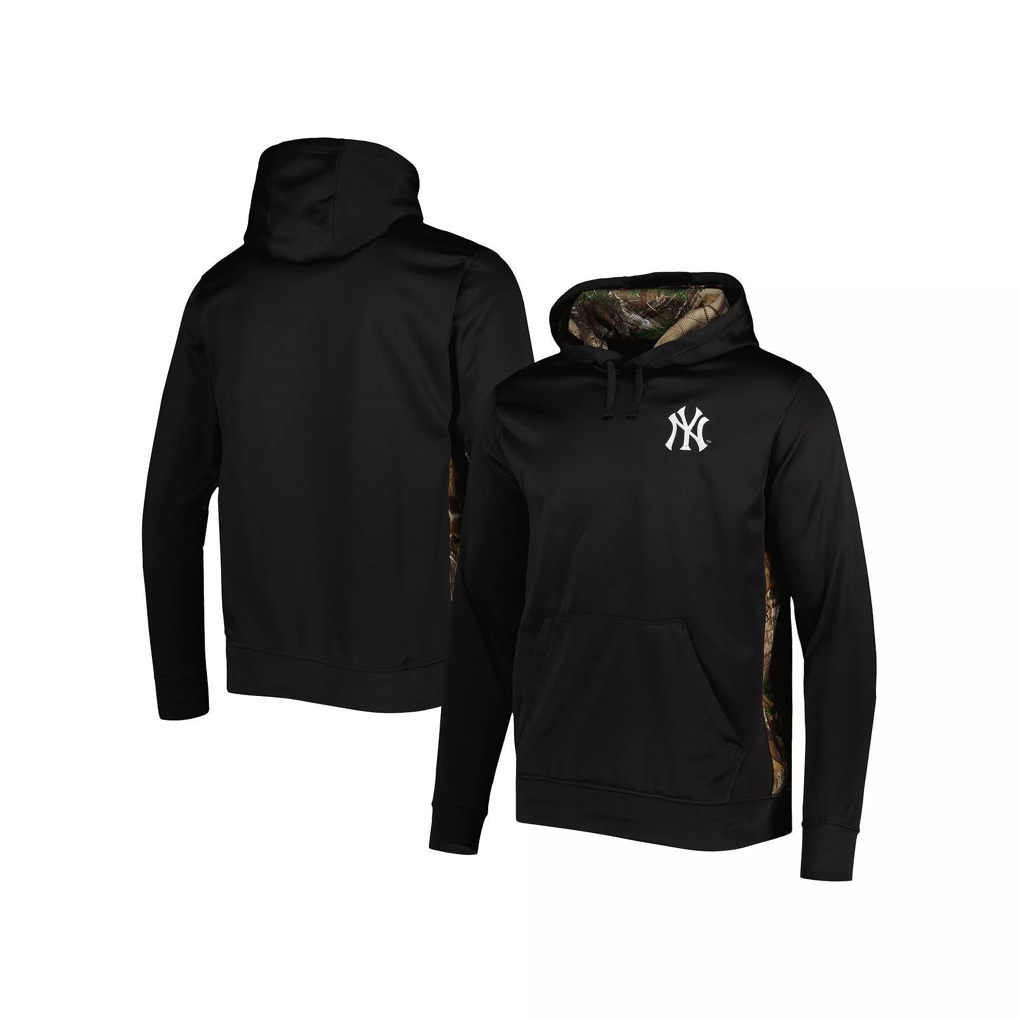 Men's Dunbrooke Black/Camo New York Yankees Ranger Pullover Hoodie, Size: XL Product Image