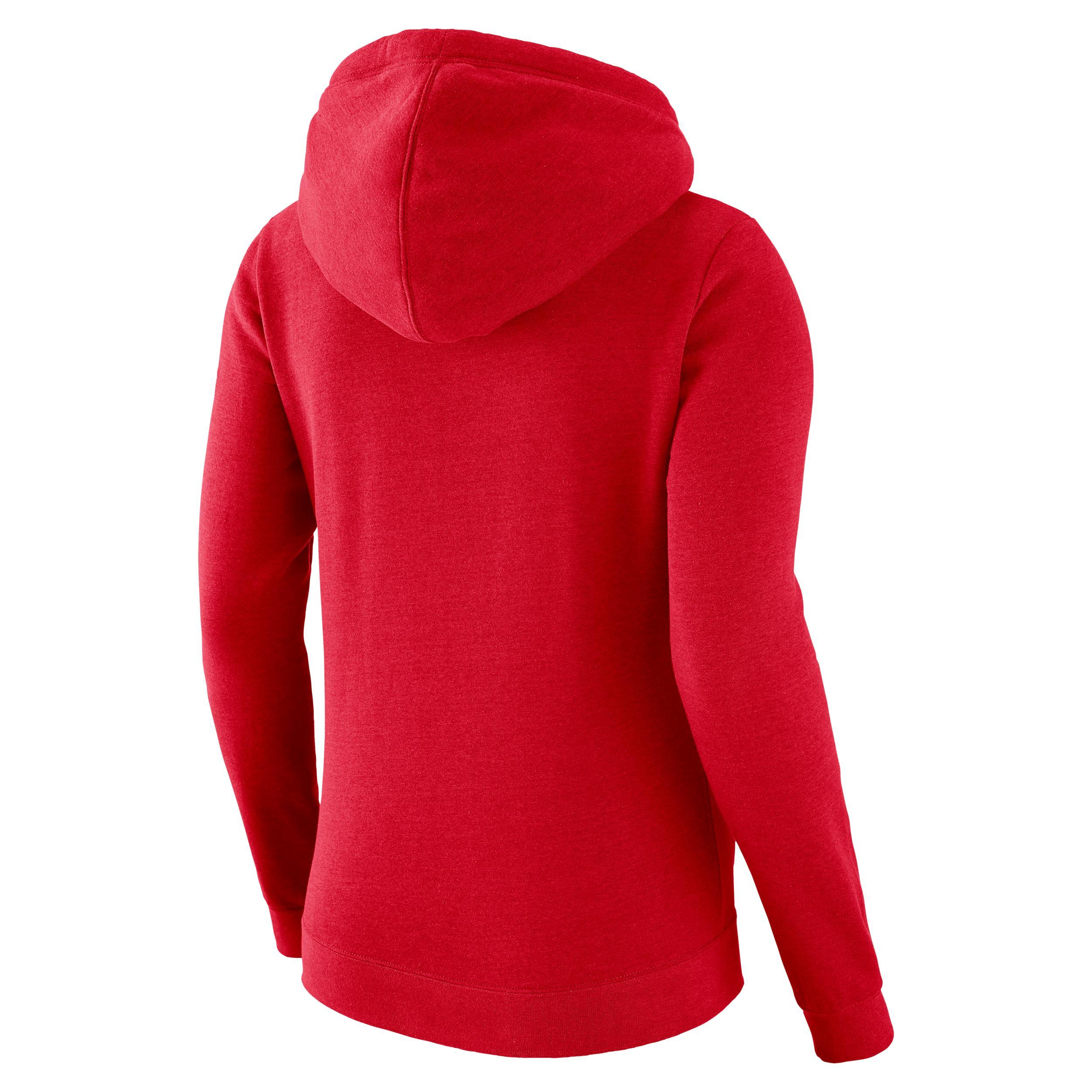 Golden State Warriors Club City Edition Nike Women's NBA Fleece Funnel-Neck Hoodie Product Image