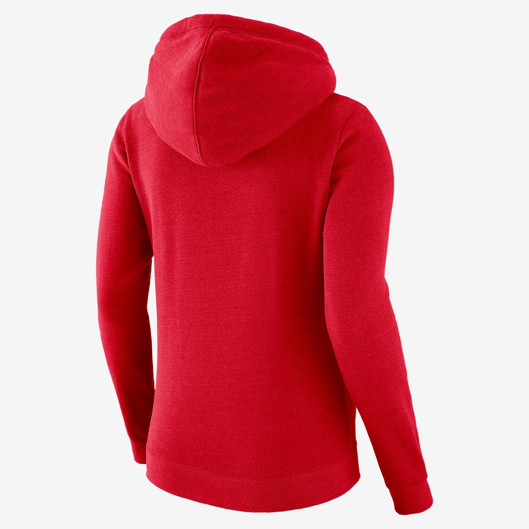 Golden State Warriors Club City Edition Women's Nike NBA Fleece Funnel-Neck Hoodie Product Image
