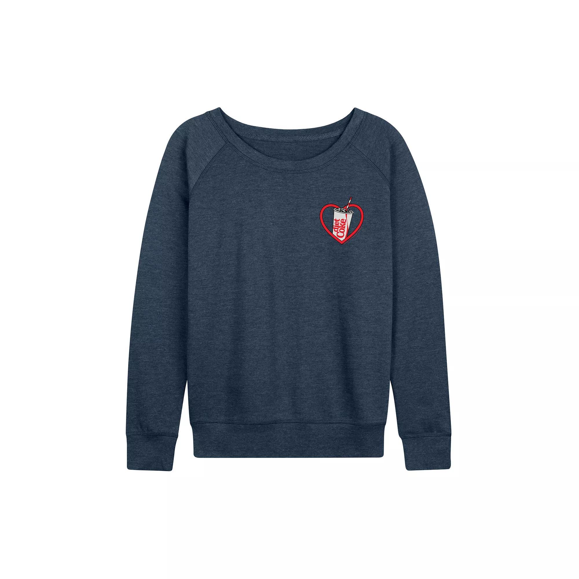 Disney's Hocus Pocus Women's Tonight We Fly French Terry Long Sleeve Tee, Size: XXL, Grey Dark Red Product Image