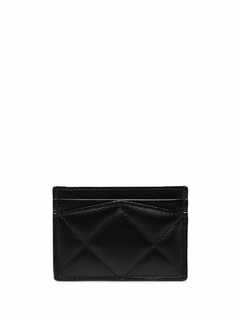 ALEXANDER MCQUEEN Leather Skull-stud Purse In Black Product Image
