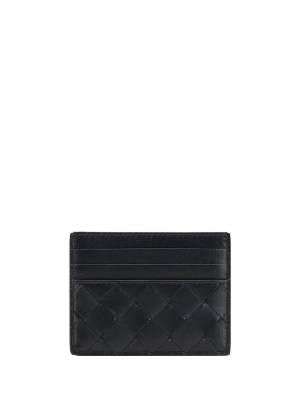 BOTTEGA VENETA Quilted Black Bag With Silhouette Product Image