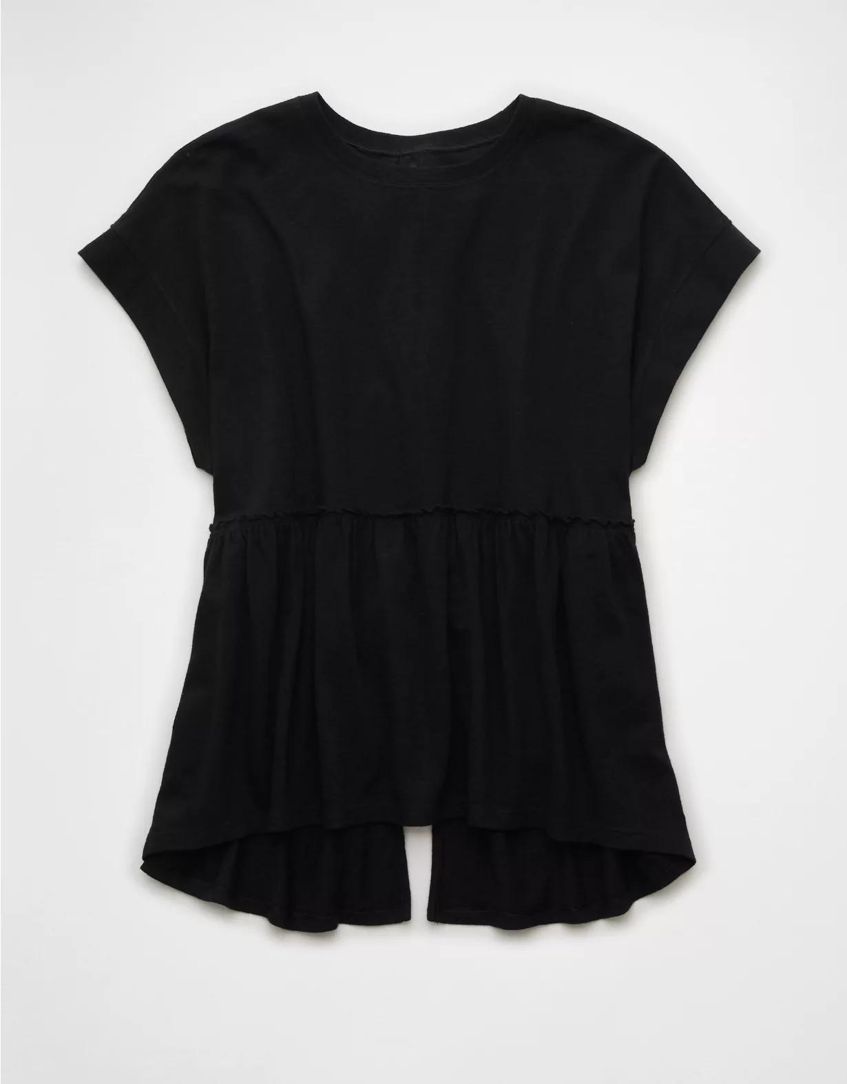 AE Sunchaser Knit Babydoll Swing T-Shirt Product Image