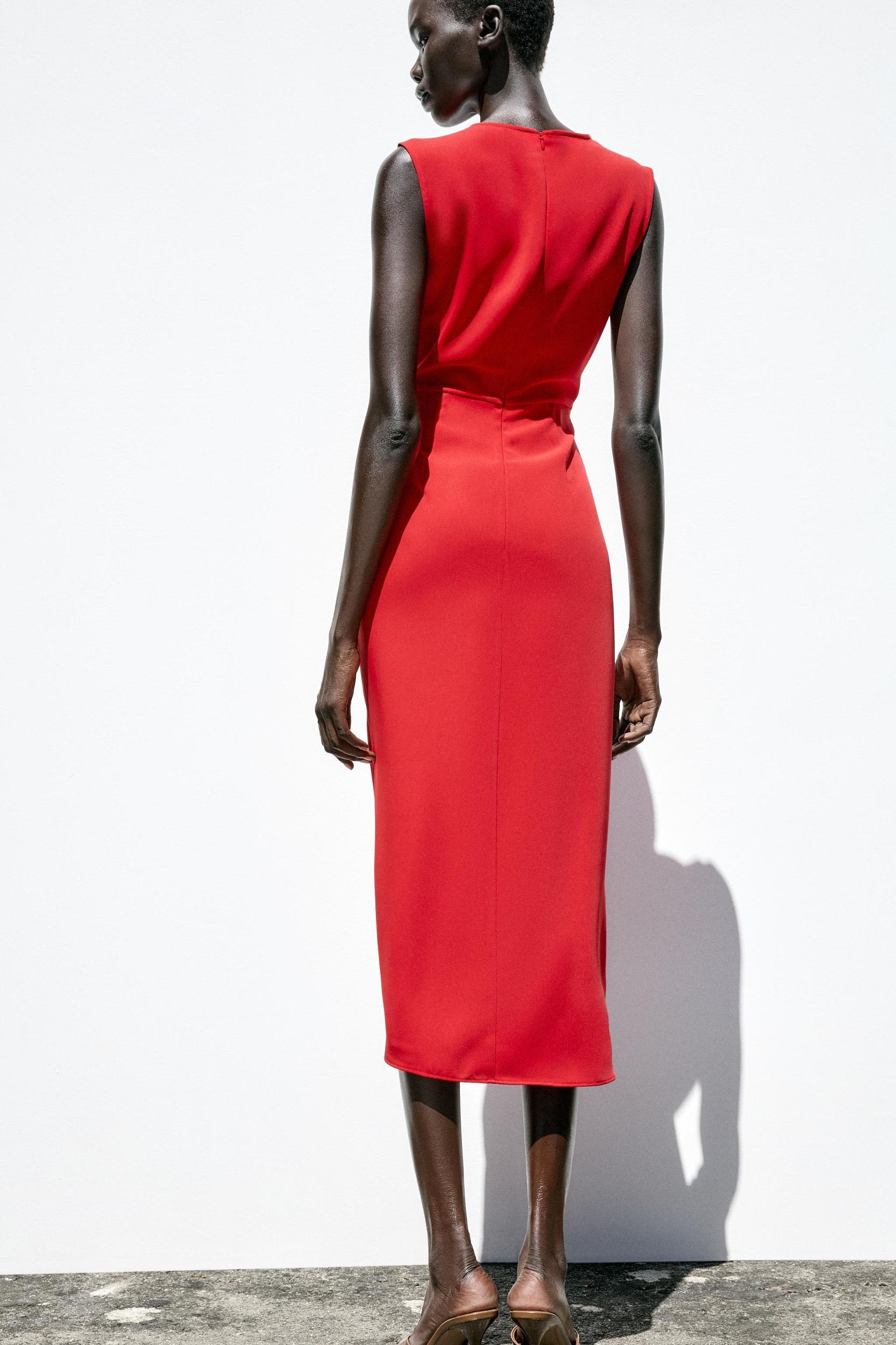 MIDI DRESS WITH HARDWARE Product Image