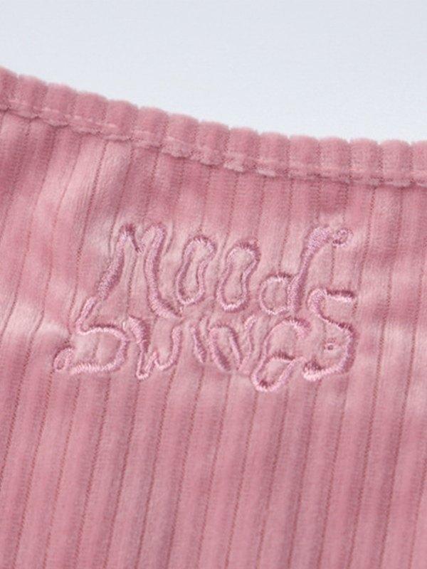 Velvet Cami Hoodie Set Product Image