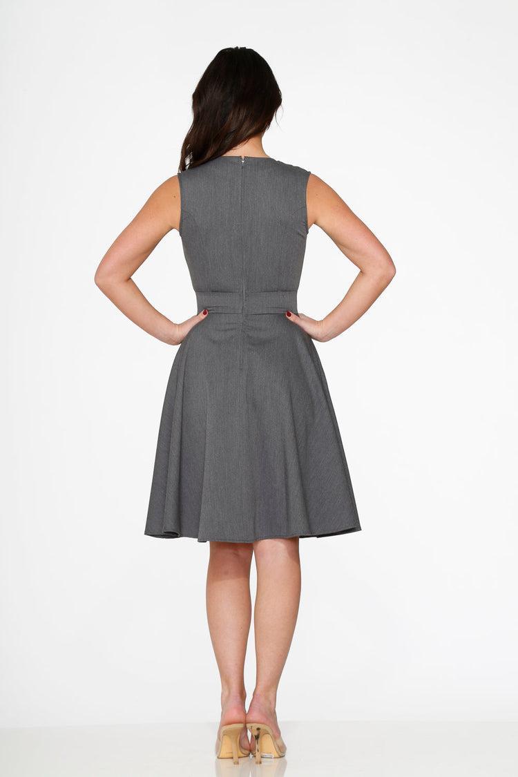 Grey Jenny Swing Dress Product Image