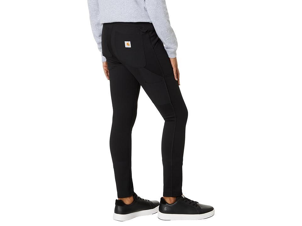 Carhartt Force Fitted Heavyweight Lined Leggings (Oyster ) Women's Casual Pants Product Image