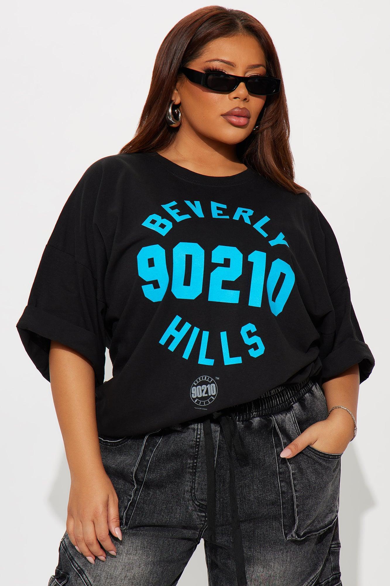 Beverly Hills 90210 Logo Tee - Black Product Image