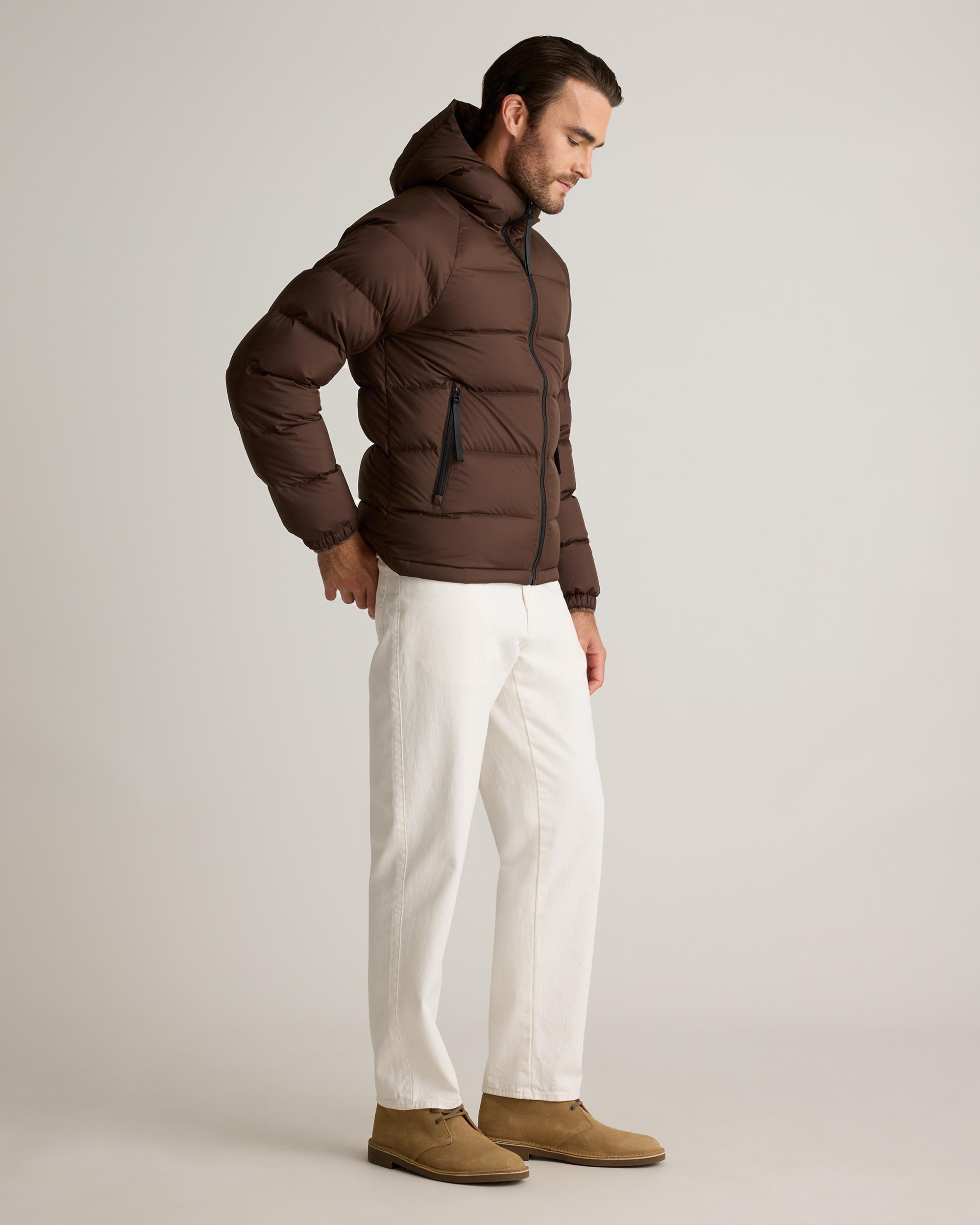 Quince | Men's Responsible Down Puffer Jacket with Hood Recycled Polyester Product Image