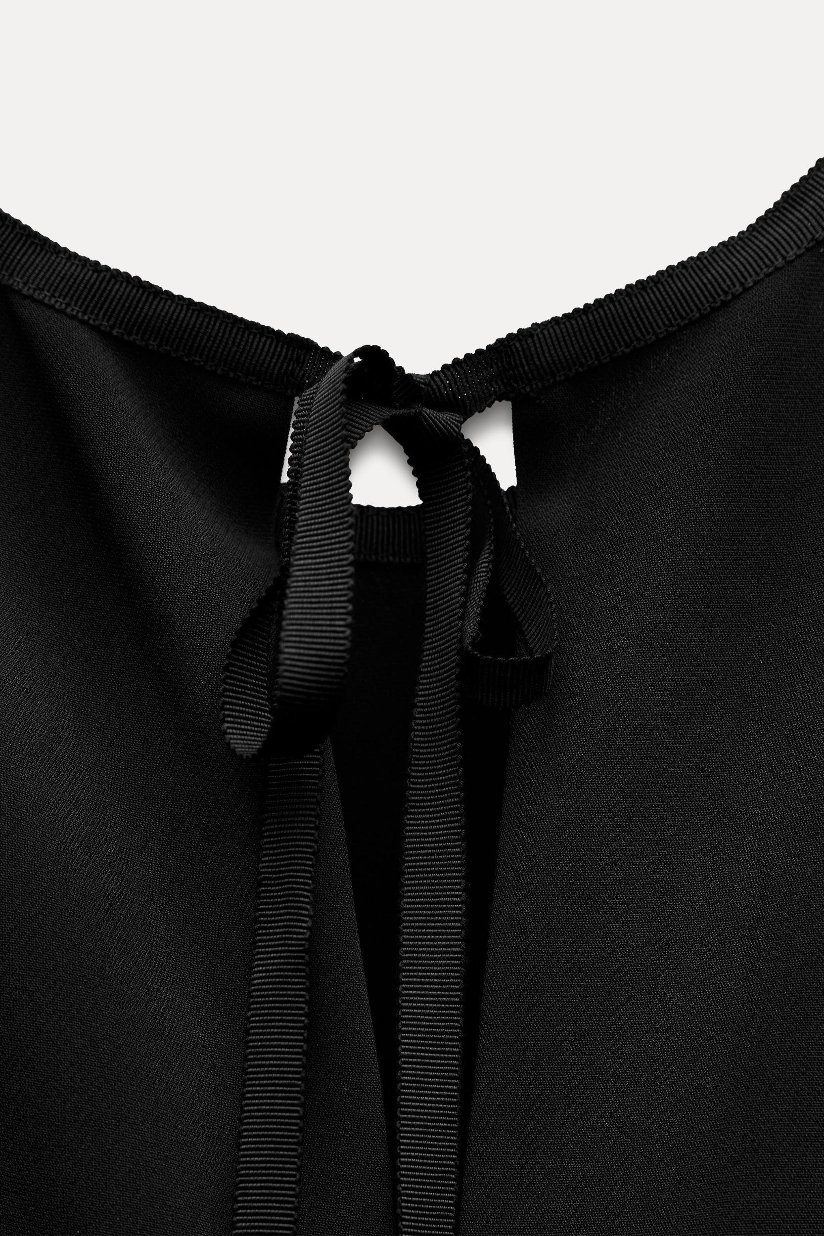 RUFFLED MIDI DRESS ZW COLLECTION Product Image