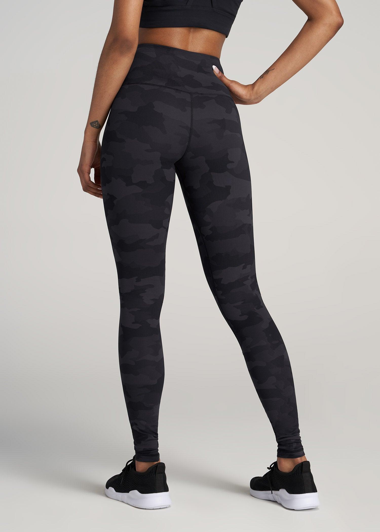 Balance High-Rise Leggings for Tall Women in Grey Camo Female Product Image