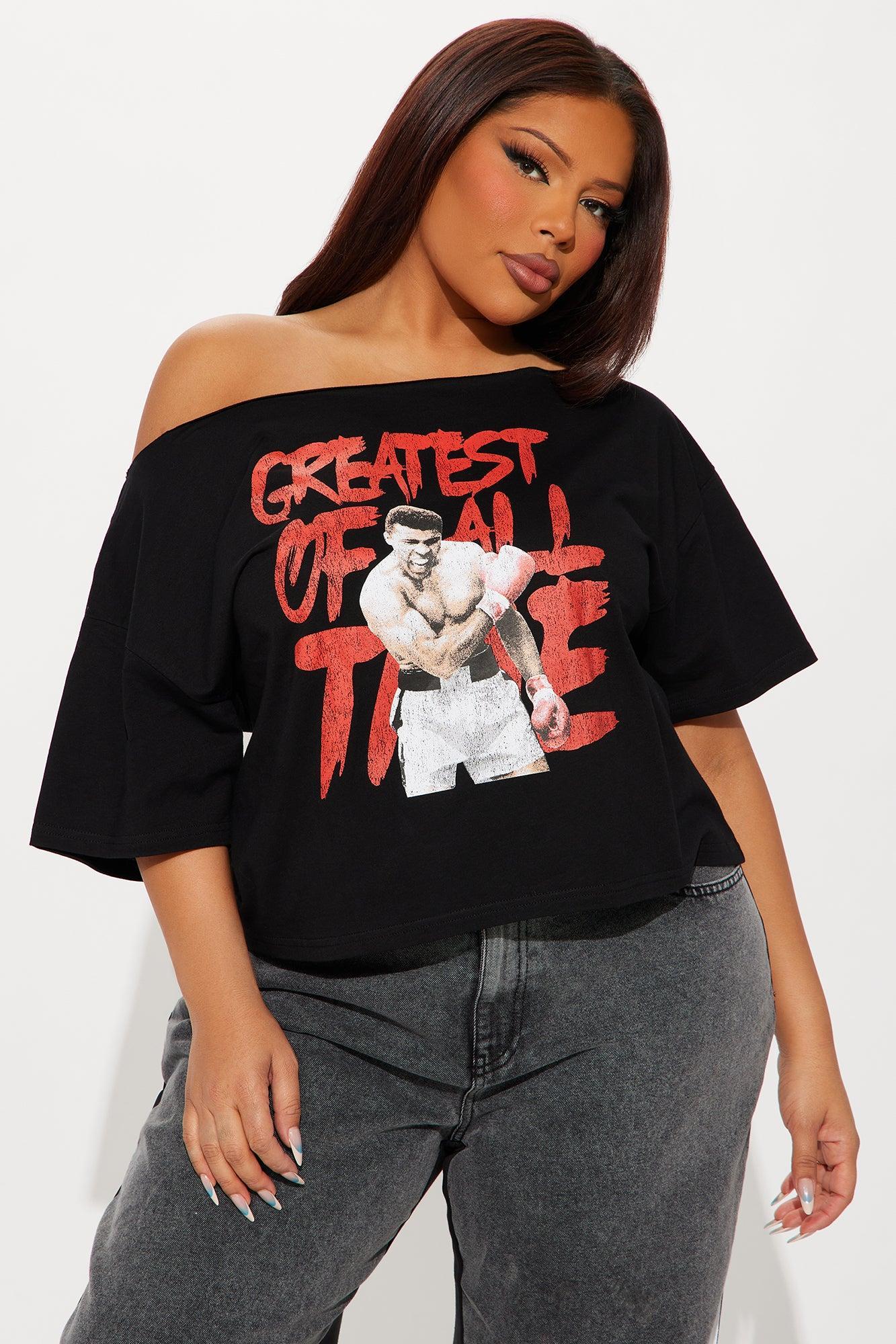 GOAT Ali Off Shoulder Top - Black Product Image