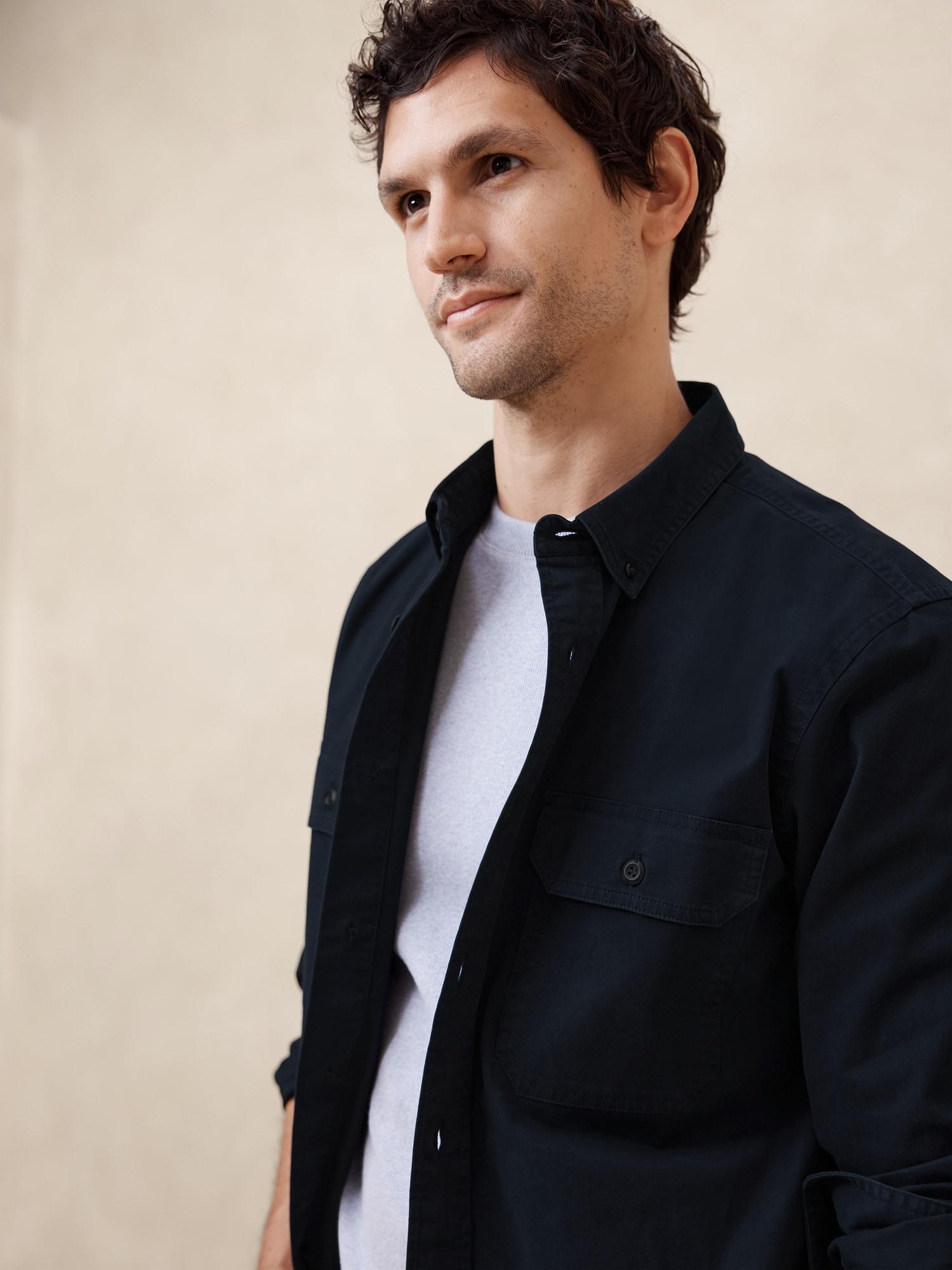Cotton Shirt Jacket Product Image