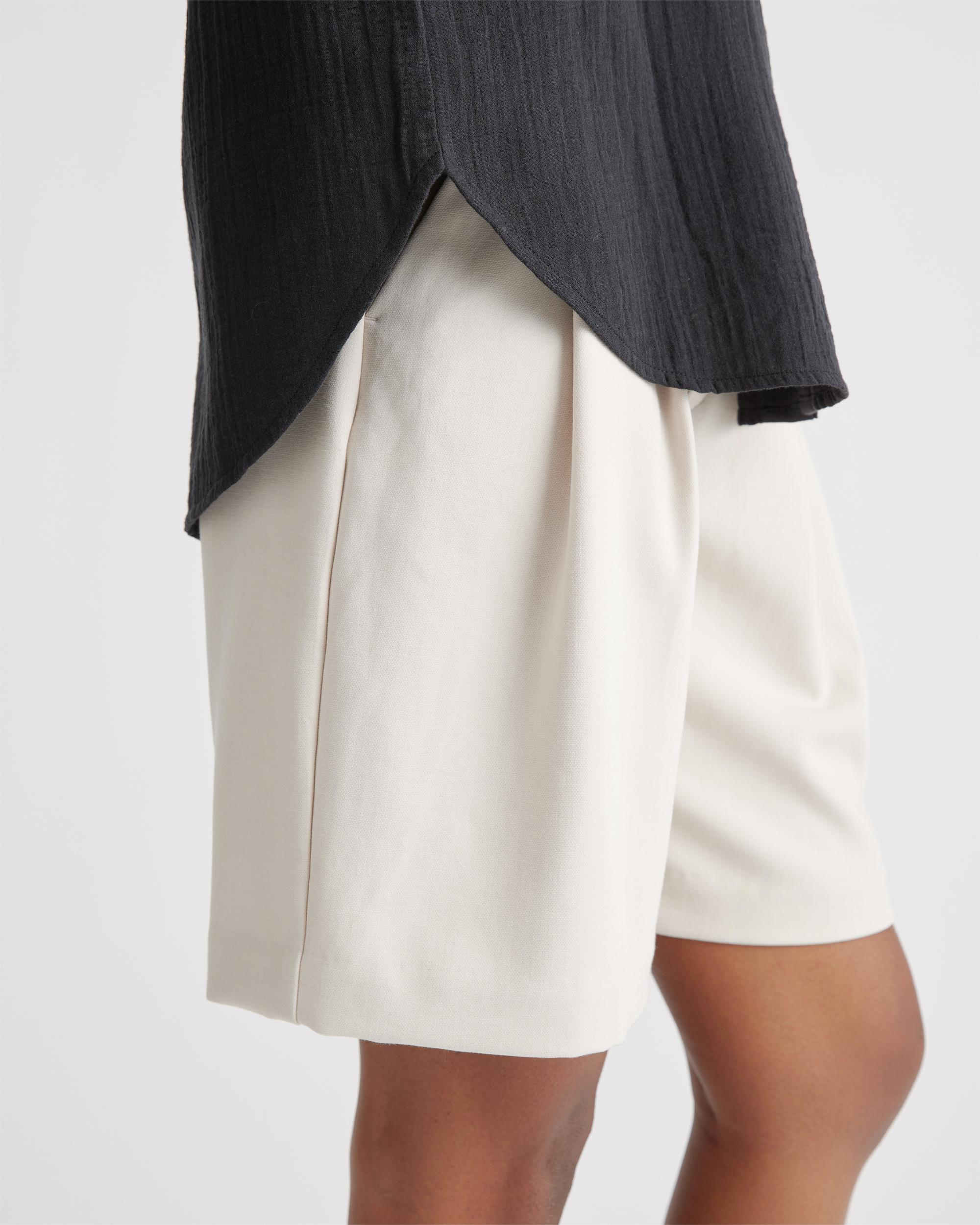 Quince | Women's Gauze Peasant Blouse Size XS, Organic Cotton Product Image