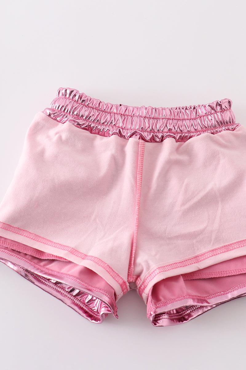 Pink laser shorts Product Image