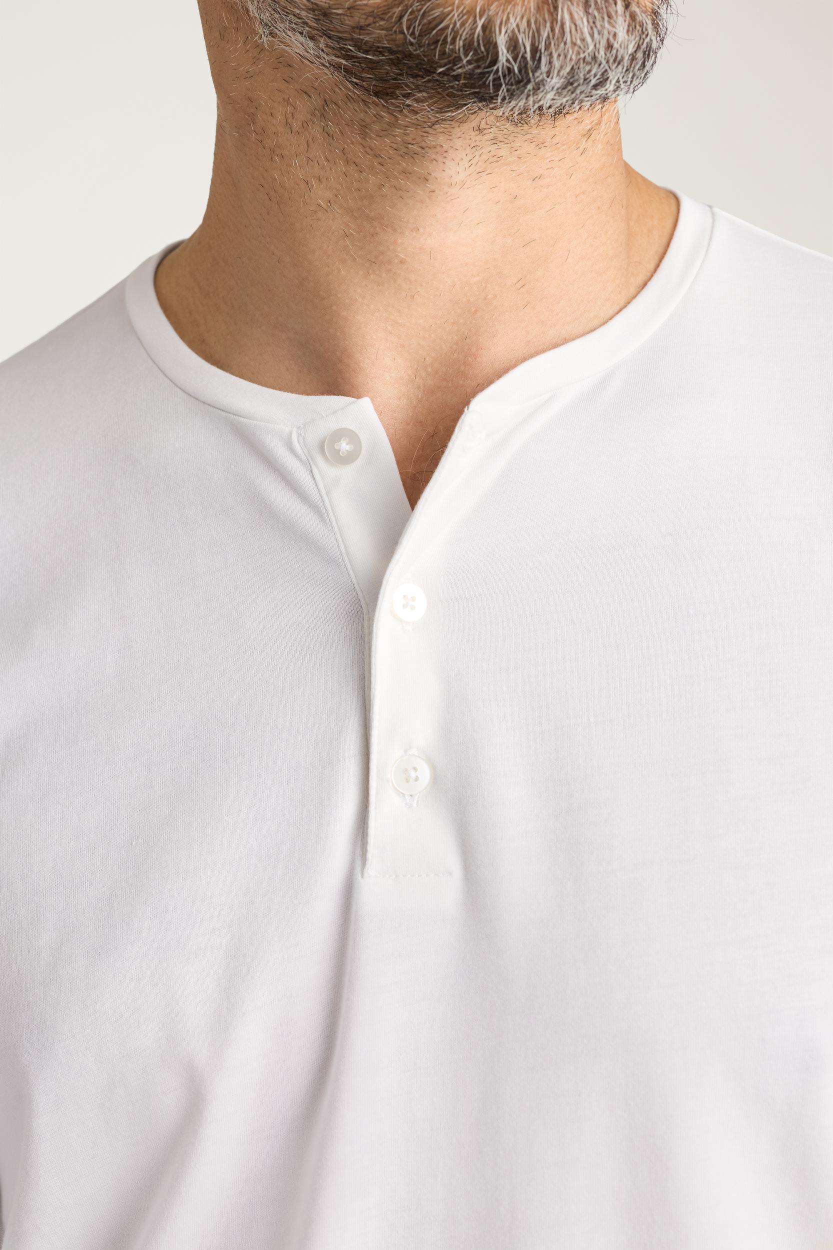 Pima Performance Long Sleeve Henley Product Image
