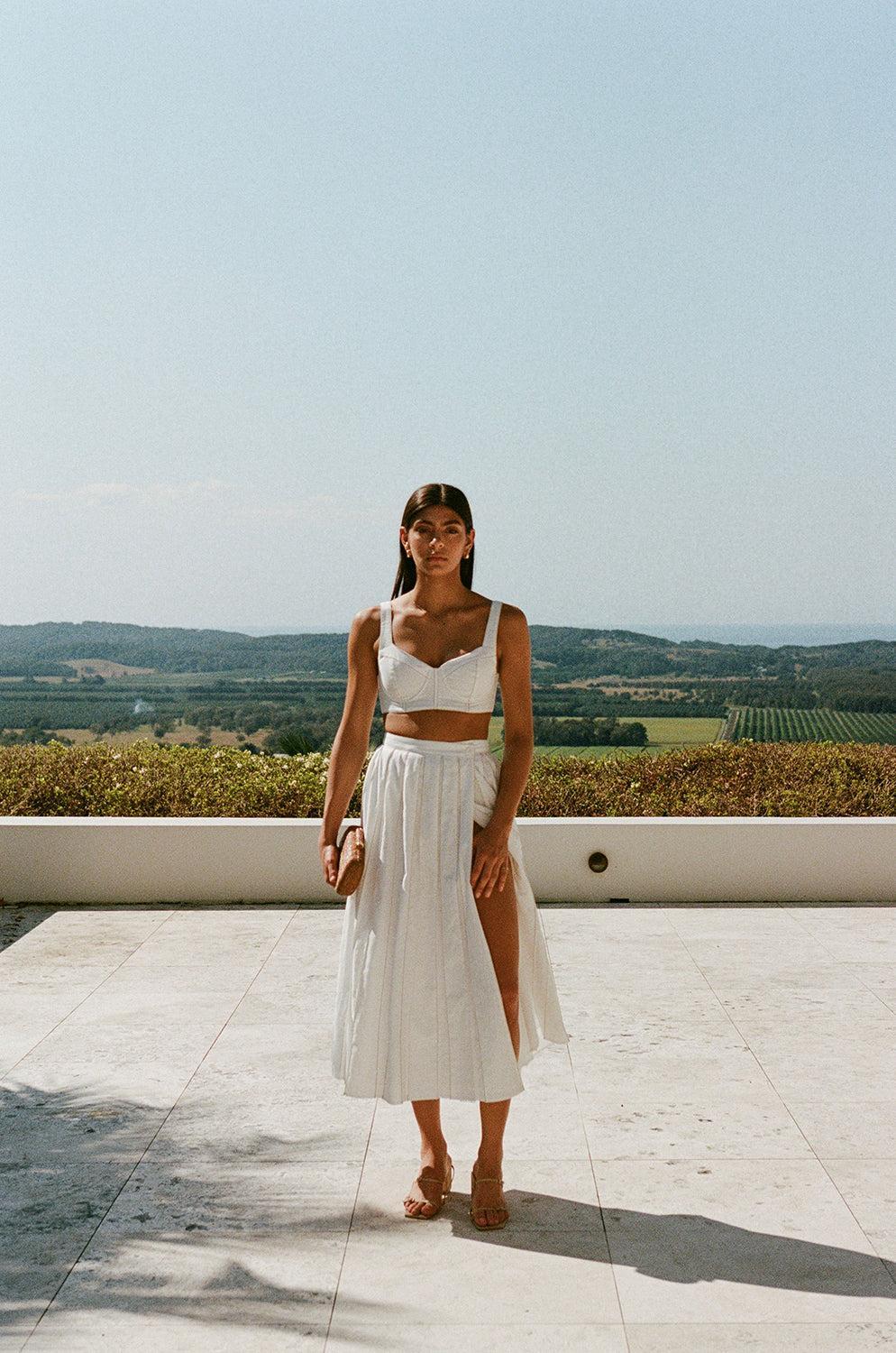 Dien Top - White Product Image