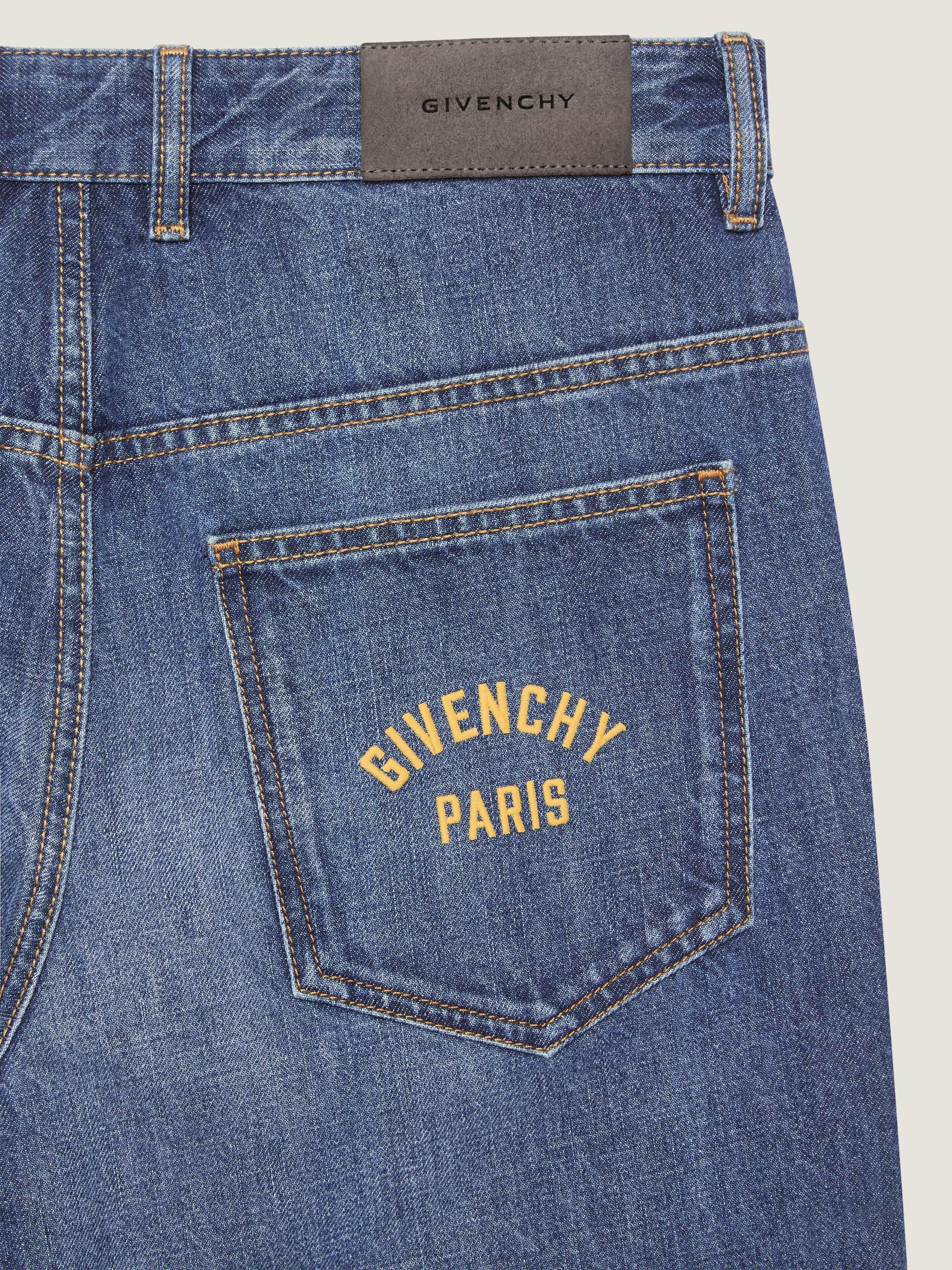 Washed straight leg jeans Product Image