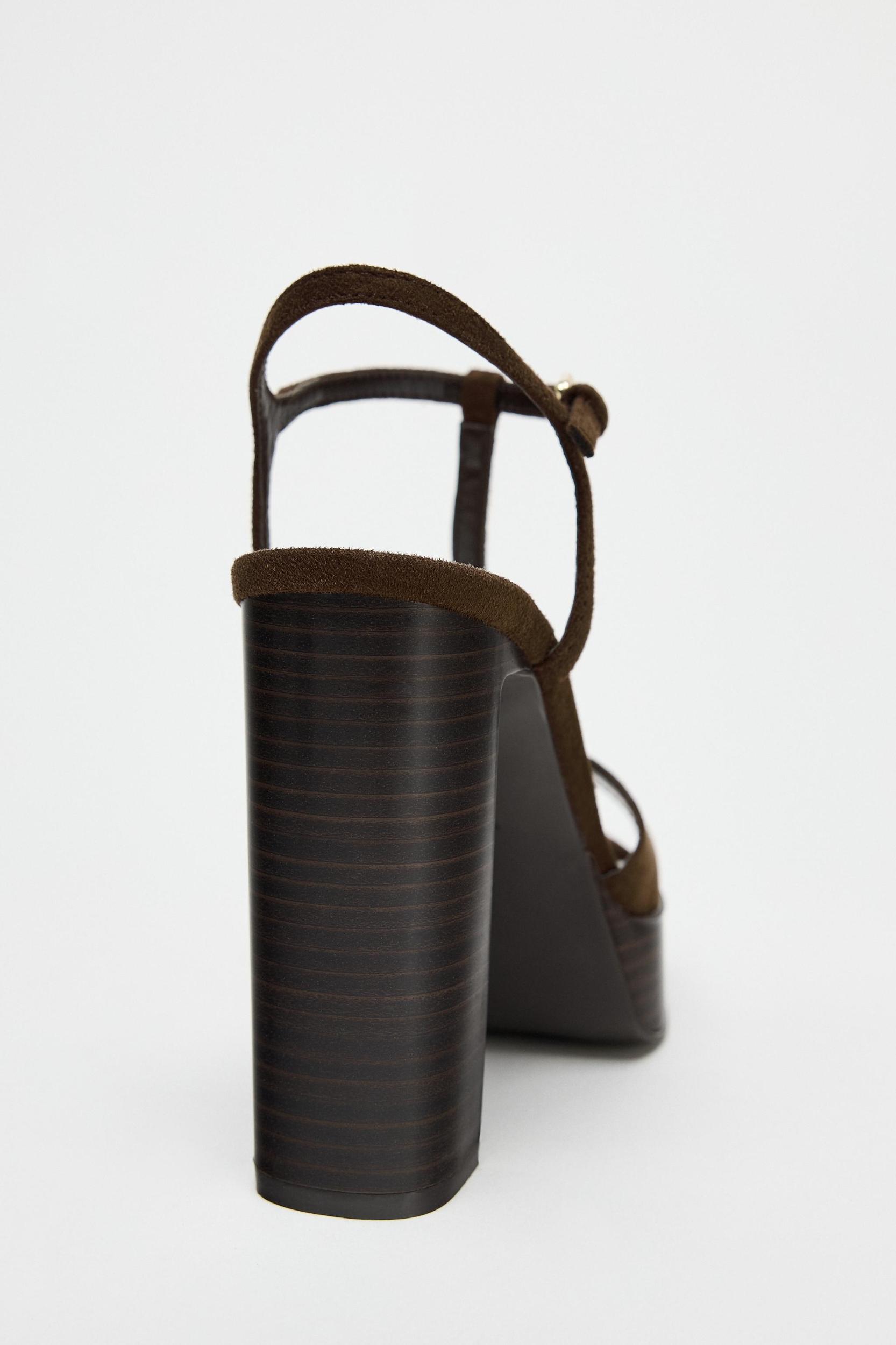 STRAPPY HEELED SANDALS Product Image