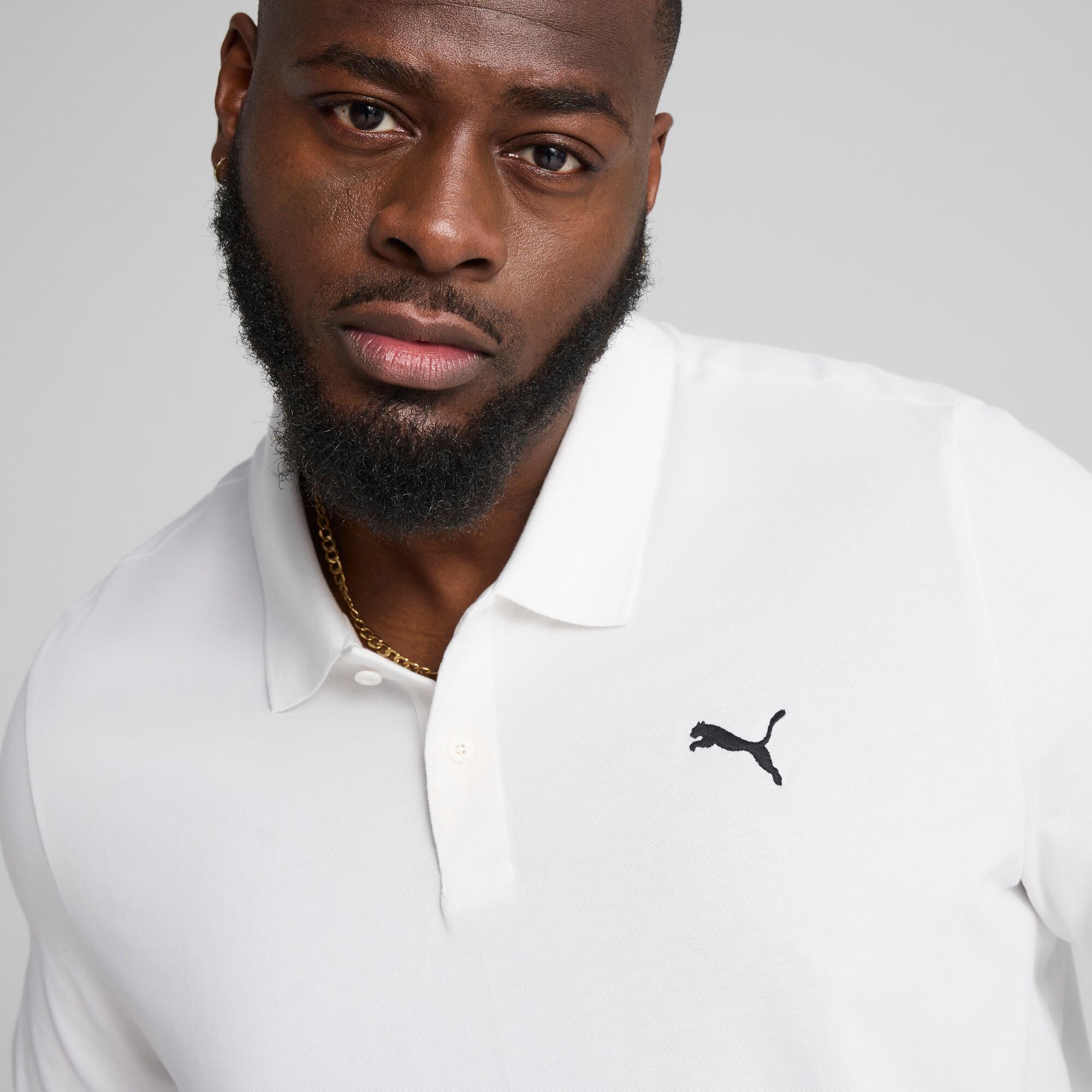 PUMA Essentials Mens Pique Polo Shirt Product Image
