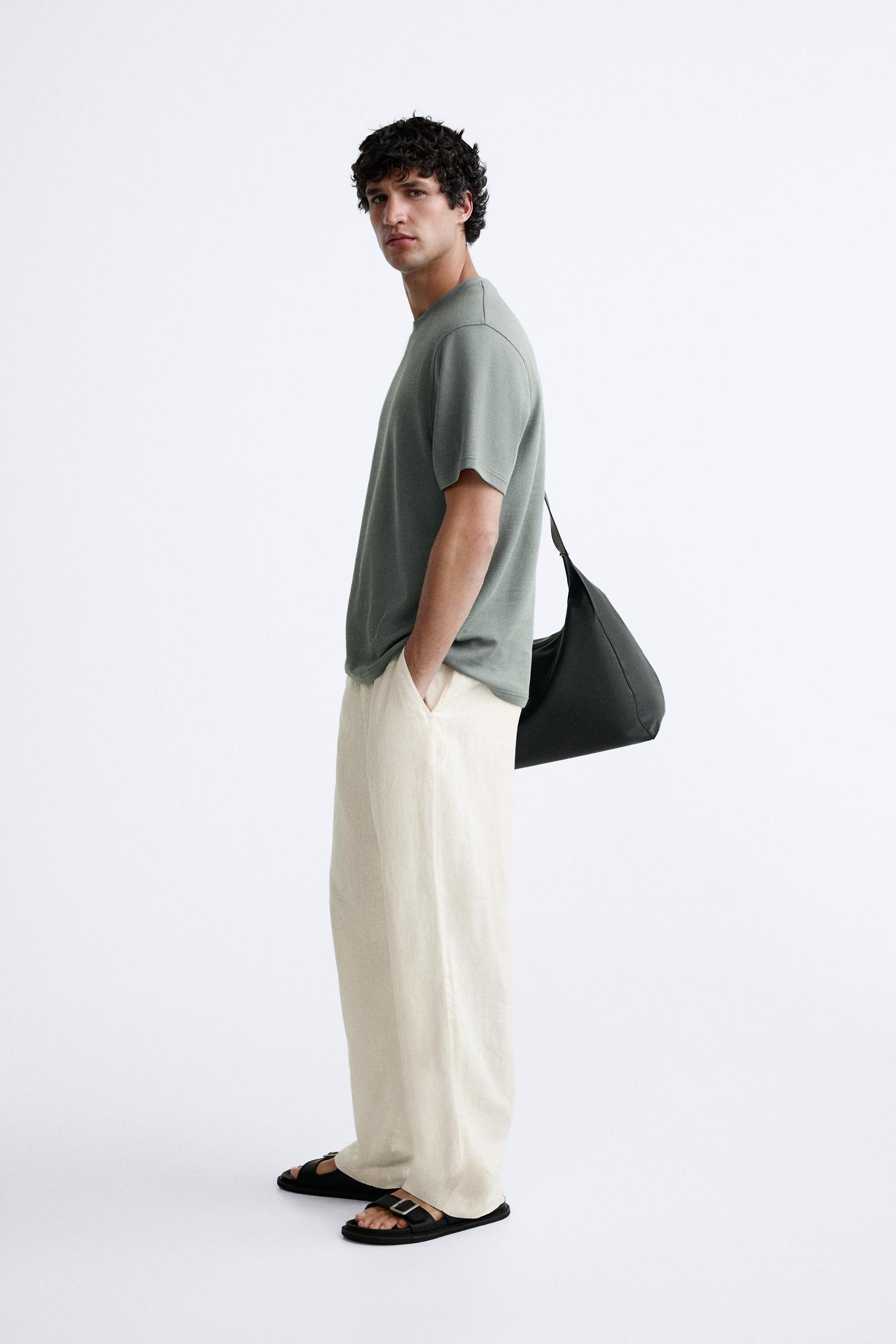 JACQUARD TEXTURED T-SHIRT Product Image