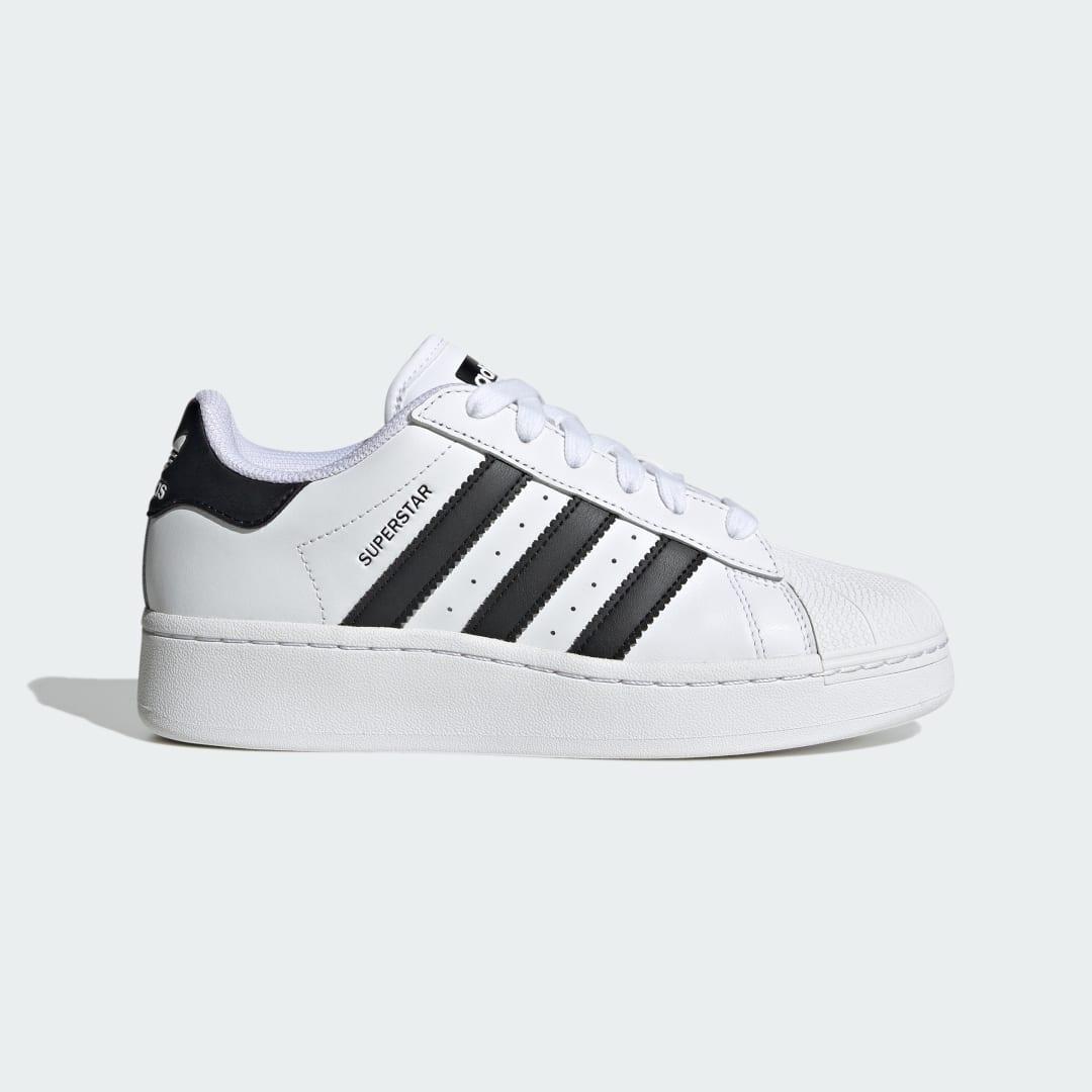 adidas Originals Womens Superstar XLG - Shoes White/Black Product Image