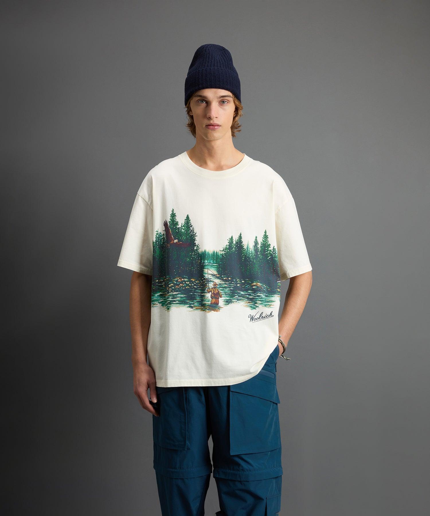 Todd Snyder x Woolrich Oversized Scenic Tee Product Image
