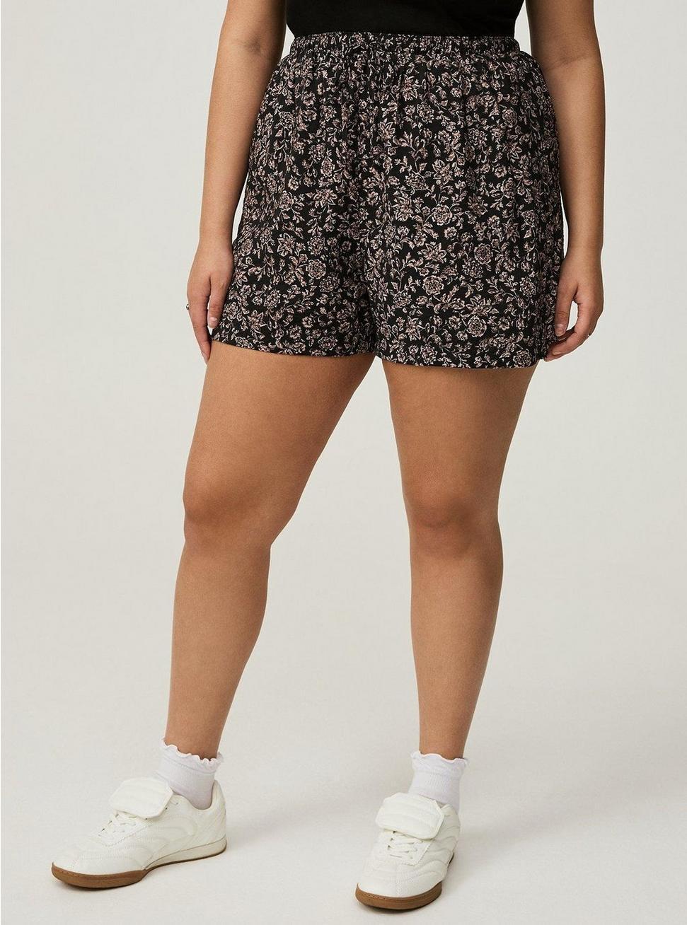 Pull-On Smocked Shorts Product Image